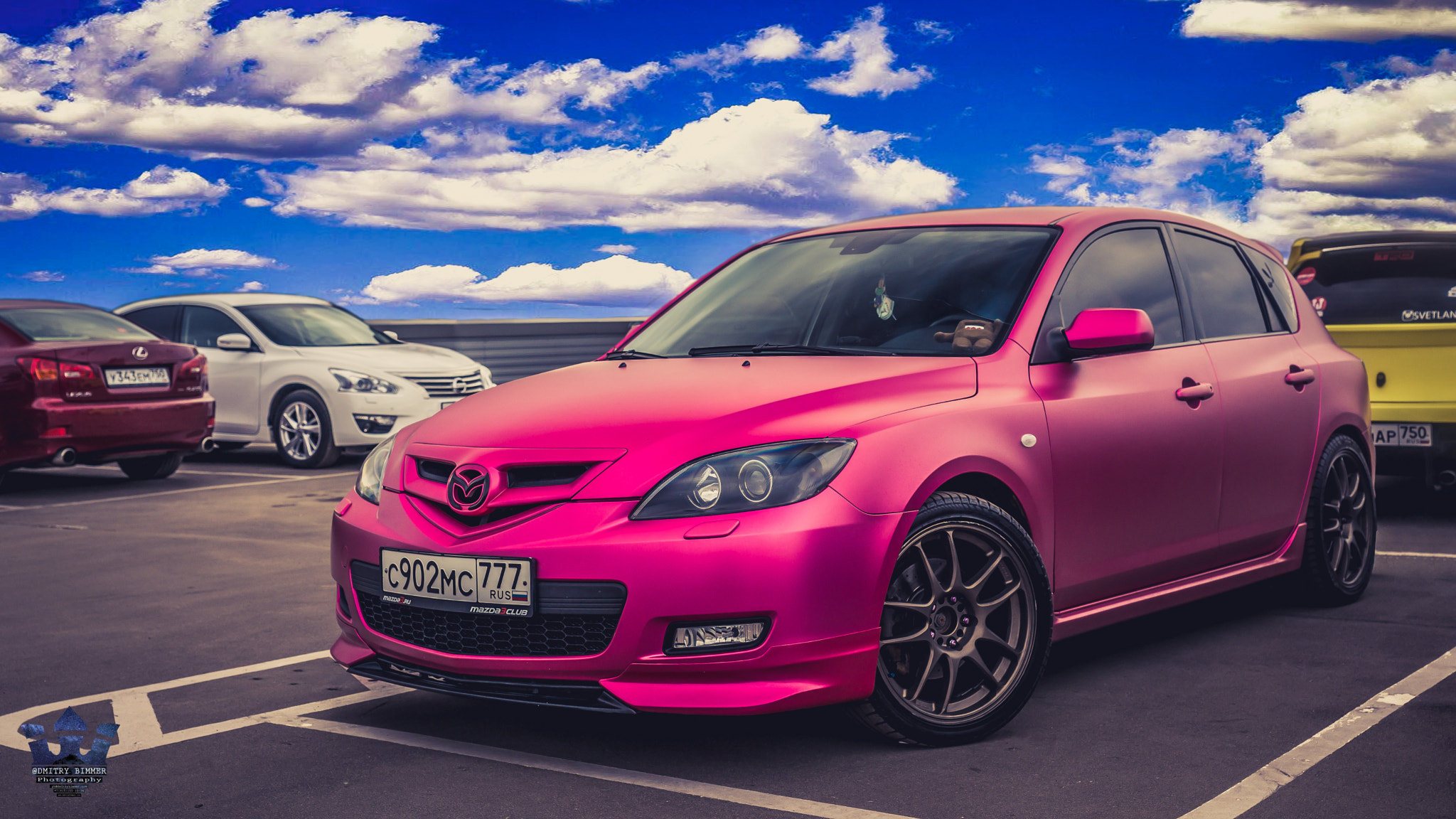 Sony Alpha a99 sample photo. Mazda 3 photography