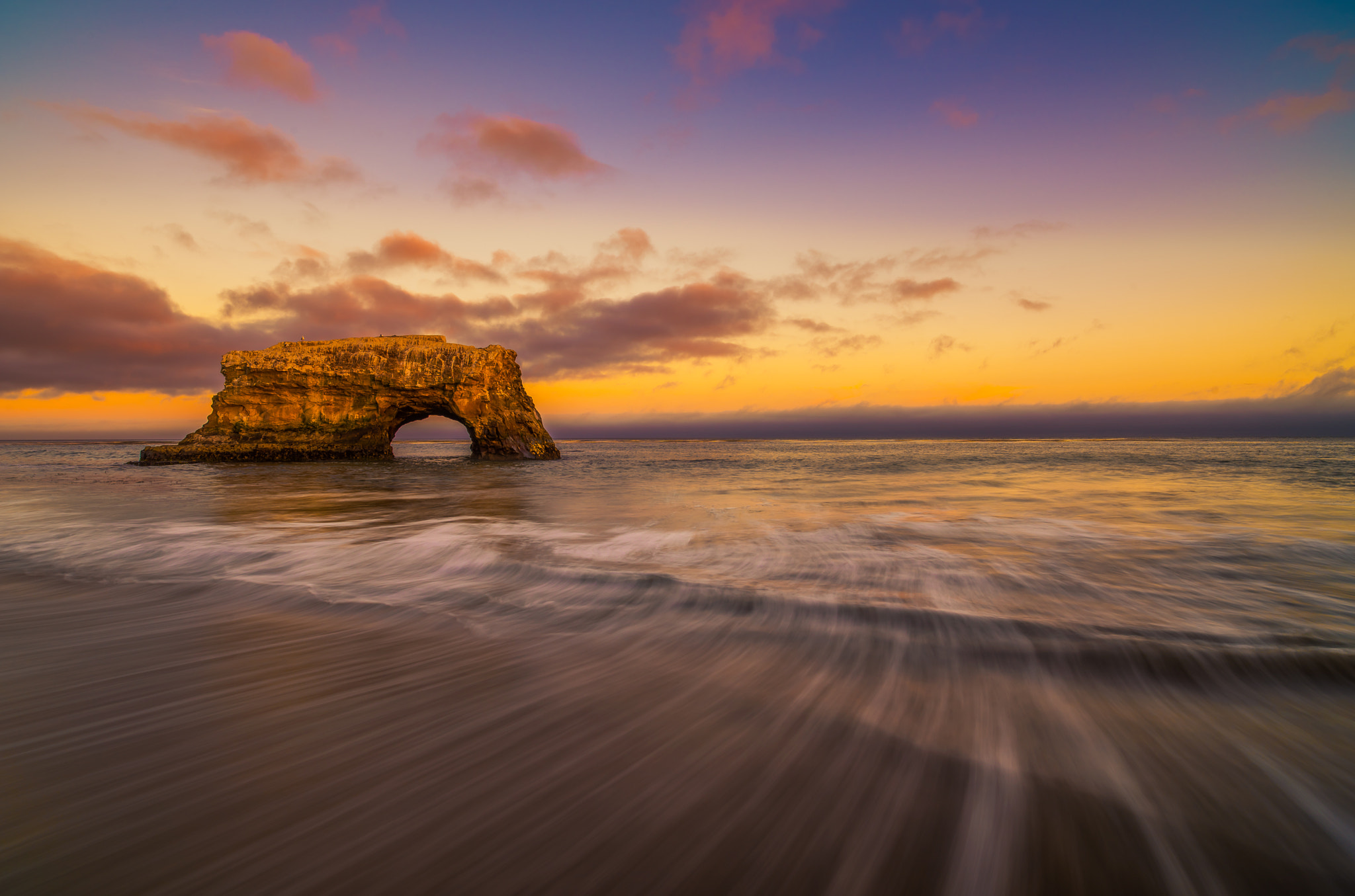 Nikon D810 + ZEISS Distagon T* 21mm F2.8 sample photo. Natural bridge, santa cruz photography