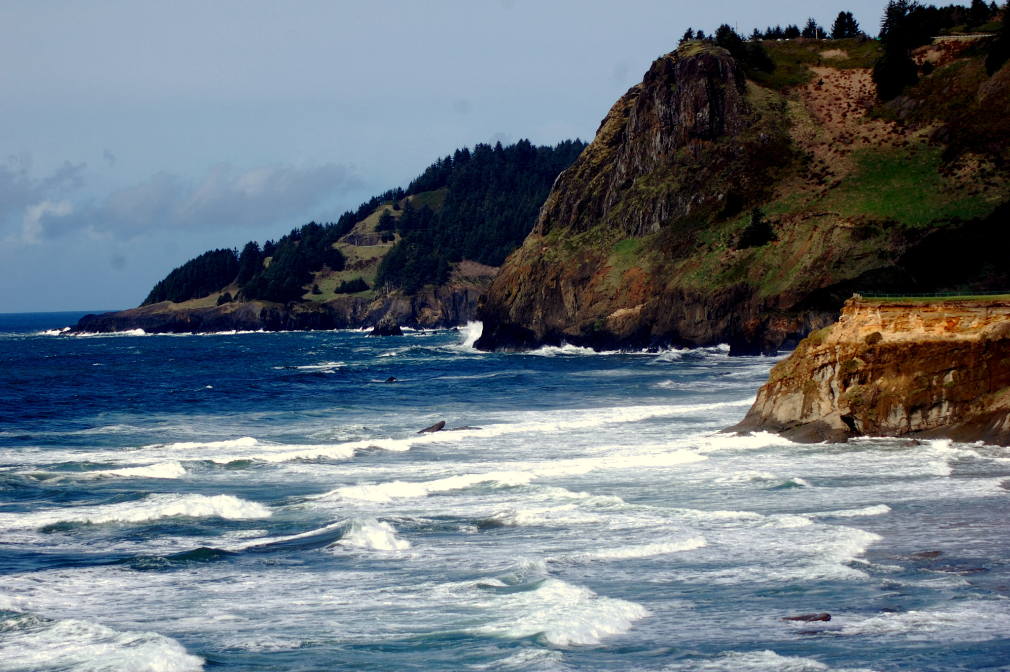 Nikon AF Nikkor 70-300mm F4-5.6G sample photo. Oregon coast photography
