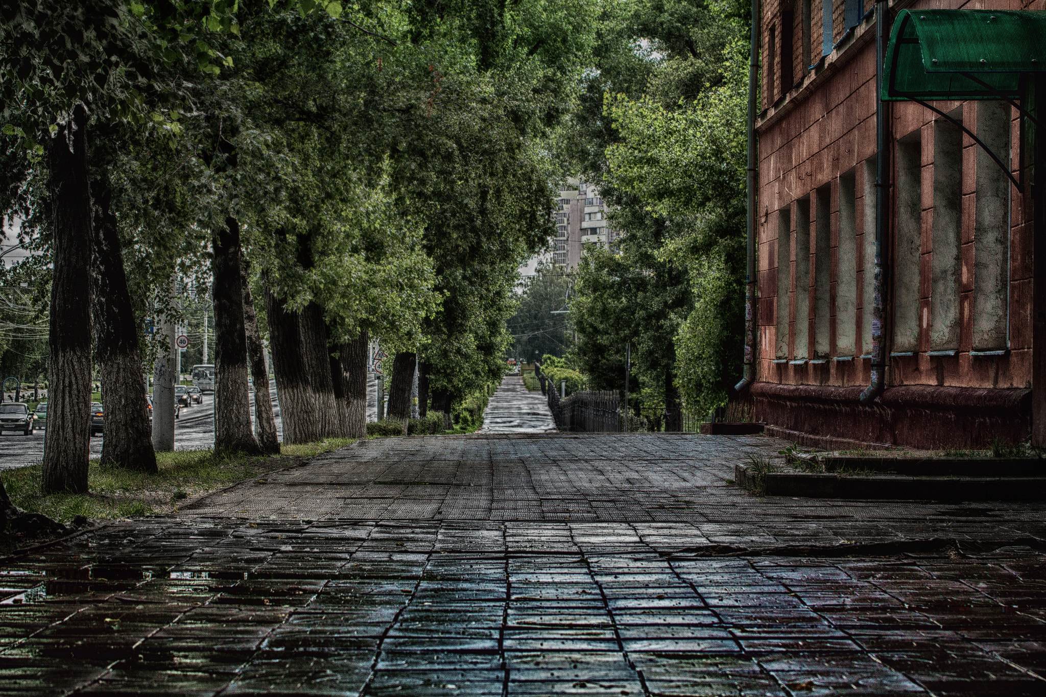 Tamron SP 35mm F1.8 Di VC USD sample photo. Street after rain photography
