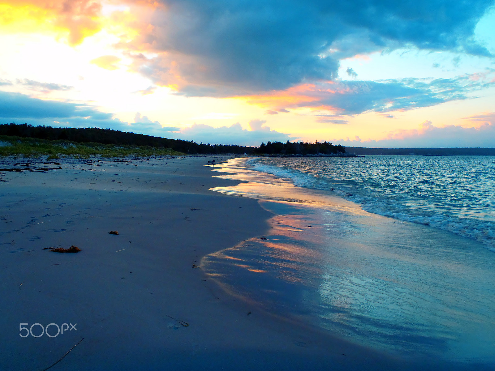 Olympus TG-610 sample photo. Sunset at carter's beach photography