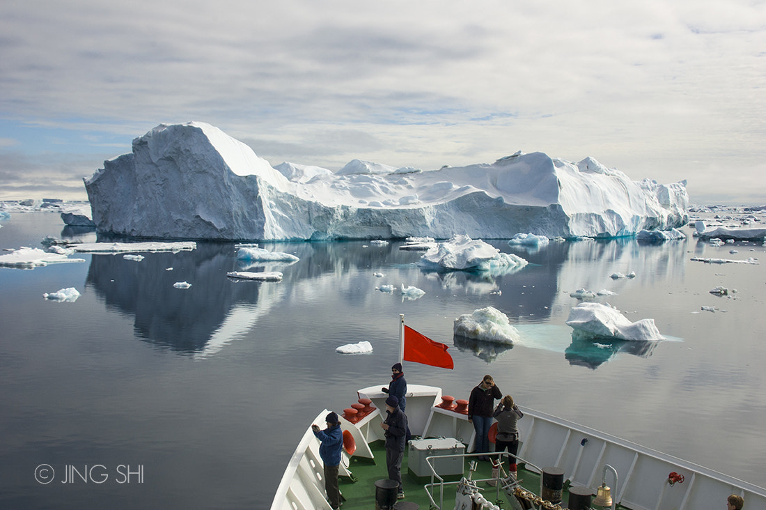 Nikon D50 sample photo. Iceberg ahead photography