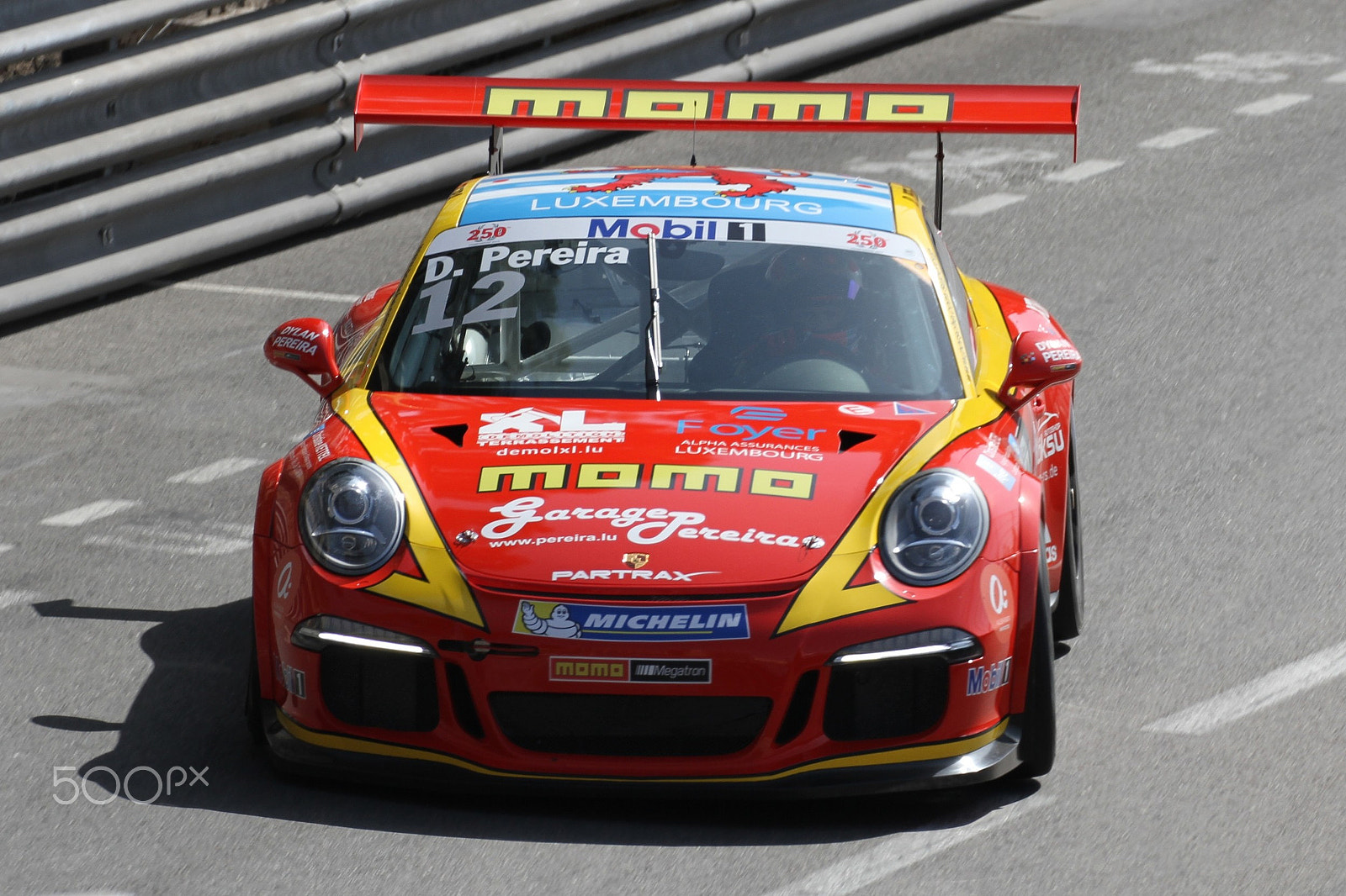Canon EF 100-400mm F4.5-5.6L IS II USM sample photo. Porsche super cup racing car photography