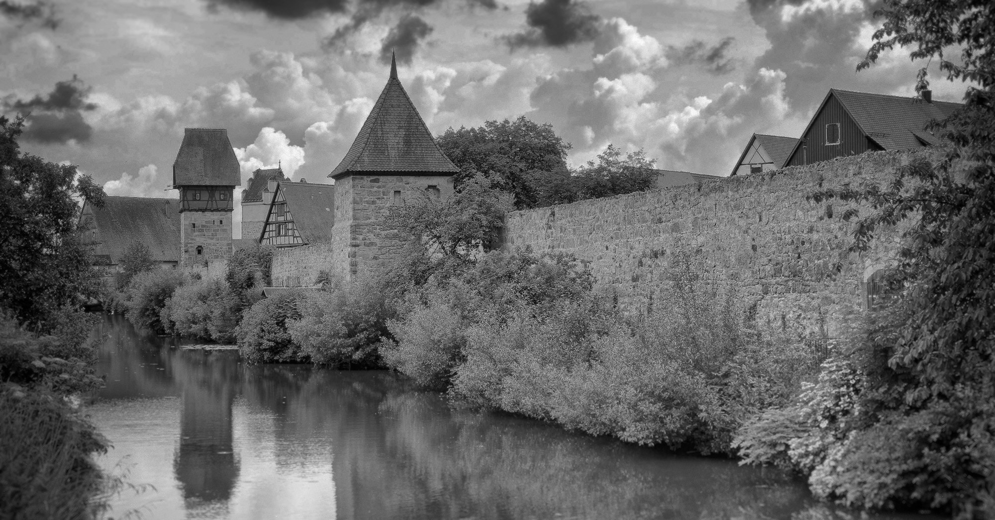 Olympus OM-D E-M5 II sample photo. Dinkelsbühl photography