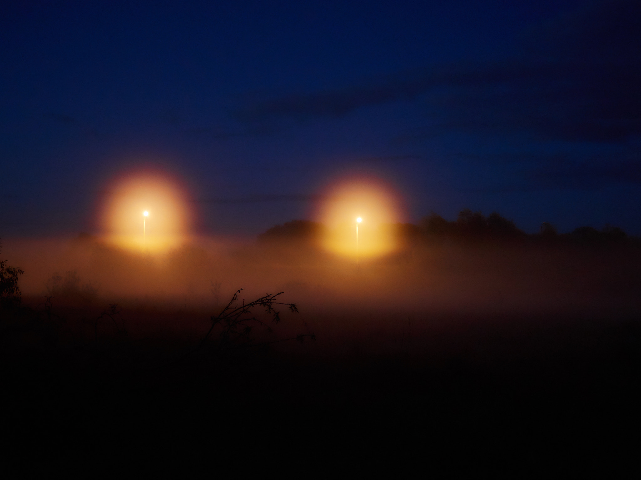 Olympus M.Zuiko Digital 25mm F1.8 sample photo. Fog lights photography