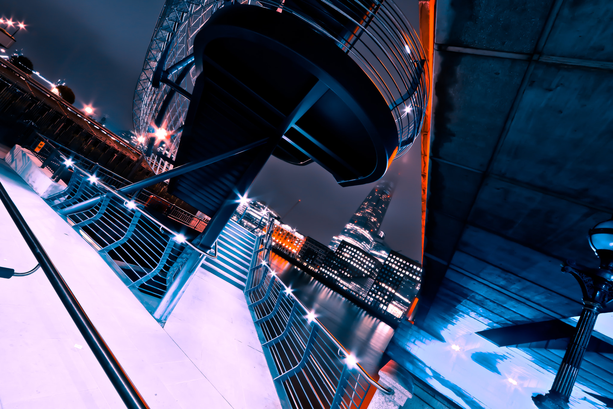 Canon EF-S 10-22mm F3.5-4.5 USM sample photo. The shard, london photography