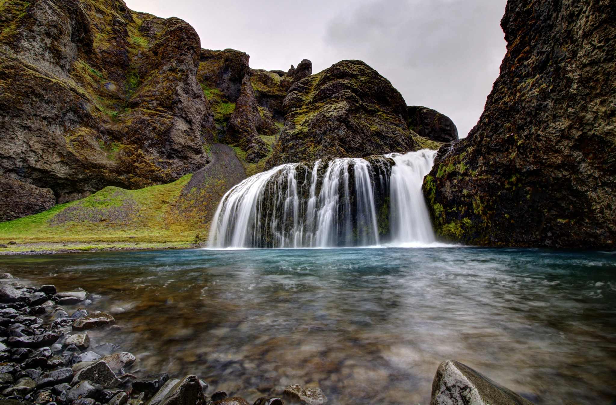Canon EF-S 10-18mm F4.5–5.6 IS STM sample photo. Stjórnarfoss photography