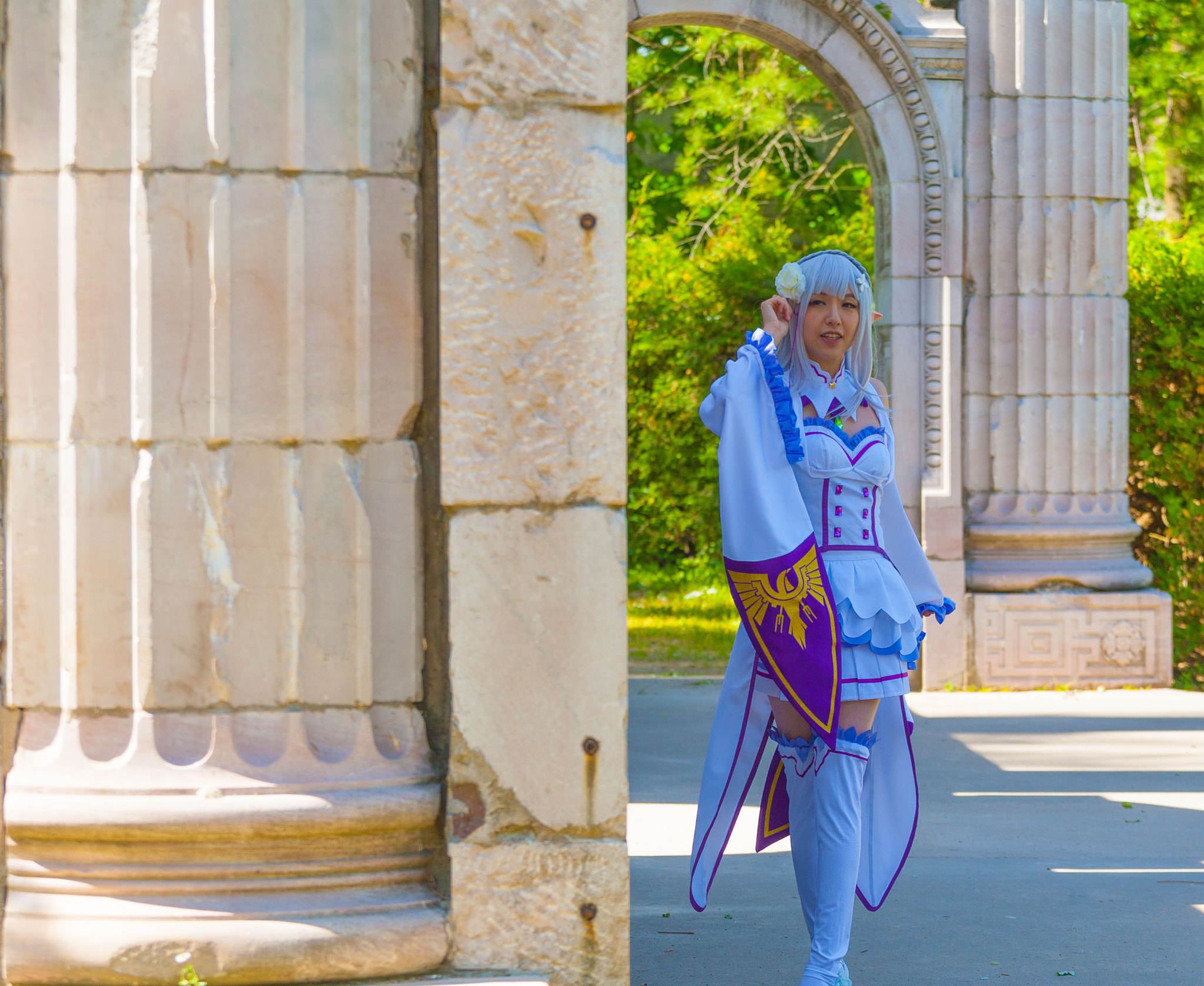 Canon EOS-1D Mark III sample photo. Oriental girl in costume photography