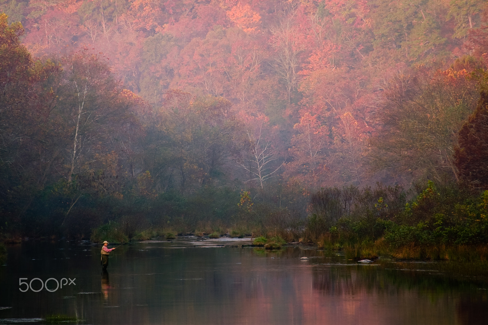 Canon EOS D30 + Canon EF 28-135mm F3.5-5.6 IS USM sample photo. Early morning fishing photography