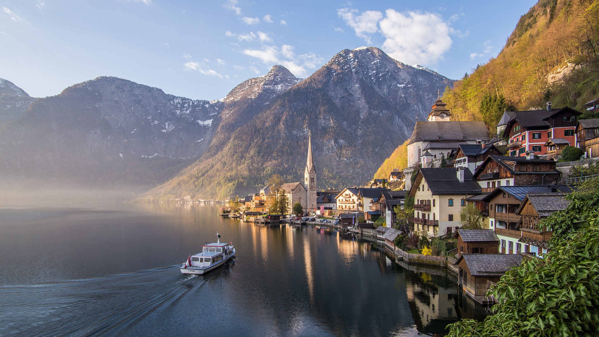 Canon EOS 6D + Tamron SP AF 17-35mm F2.8-4 Di LD Aspherical (IF) sample photo. Morning at hallstatt photography