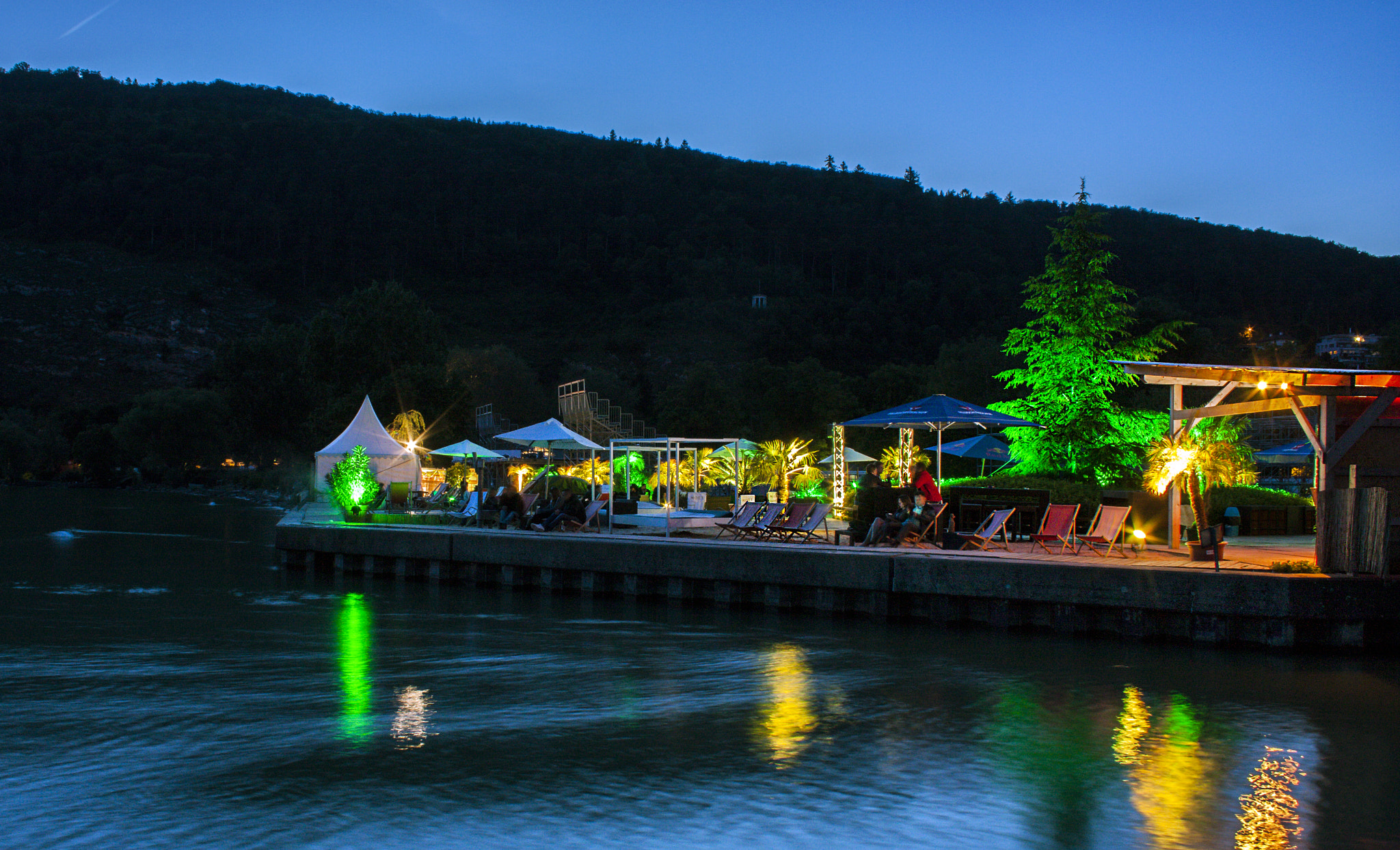 Canon EOS 450D (EOS Rebel XSi / EOS Kiss X2) sample photo. Biel lake (suisse) photography