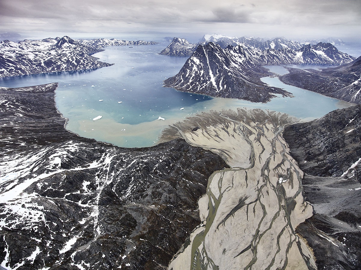 Phase One IQ260 sample photo. Angmagssaik fjord photography