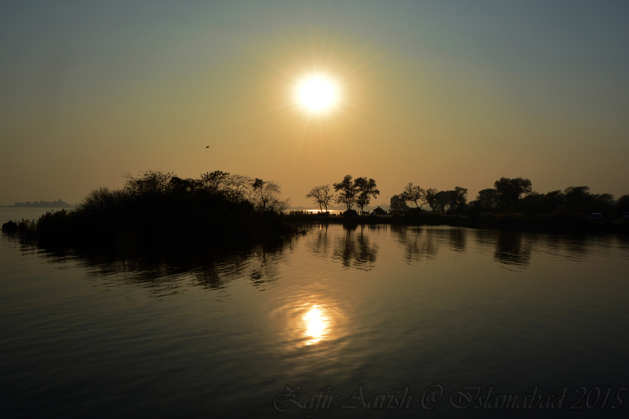 Nikon D5200 + Nikon AF Fisheye-Nikkor 16mm F2.8D sample photo. Sunset in islamabad photography