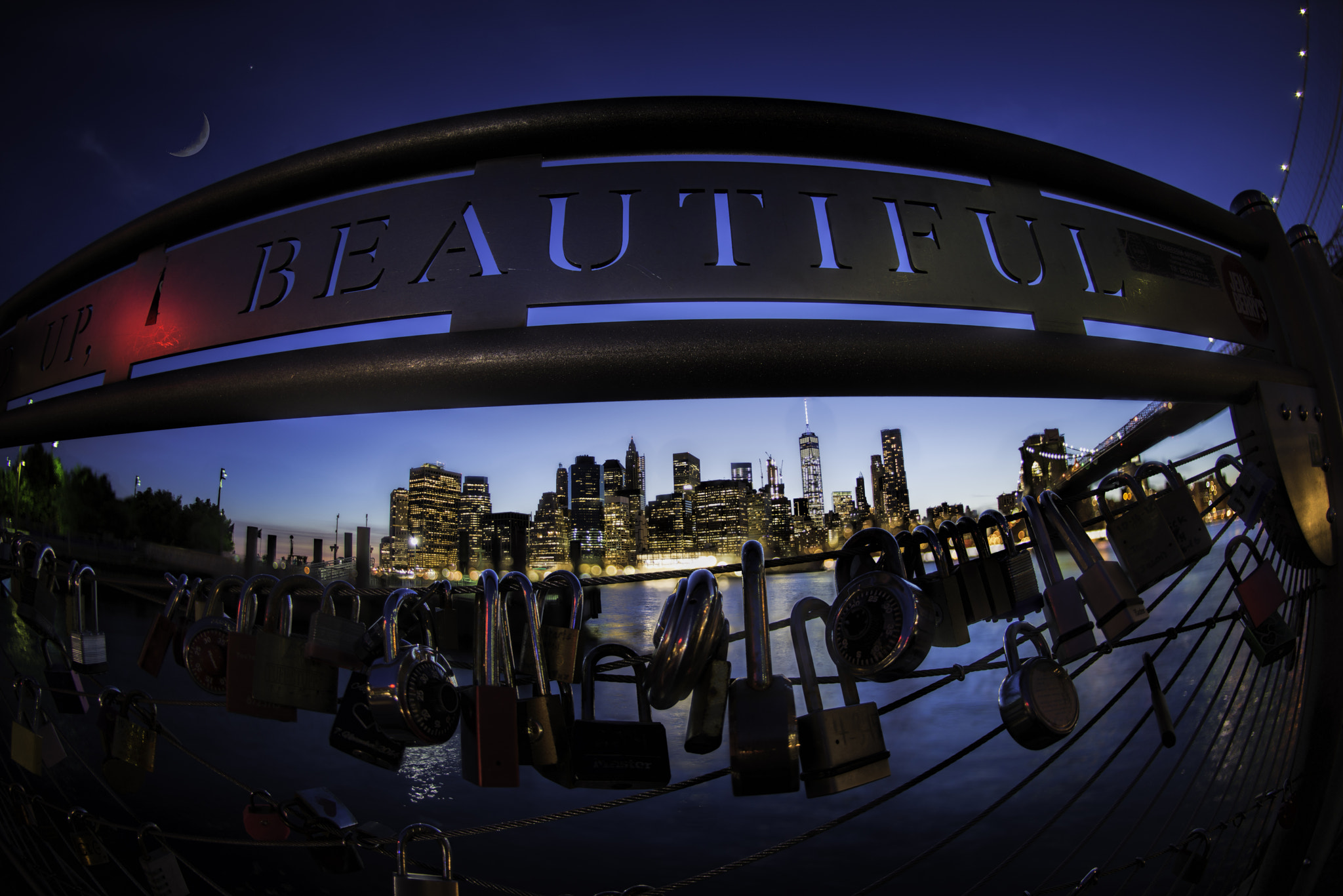 Nikon D800 + Nikon AF Fisheye-Nikkor 16mm F2.8D sample photo. Beautiful manhattan! photography