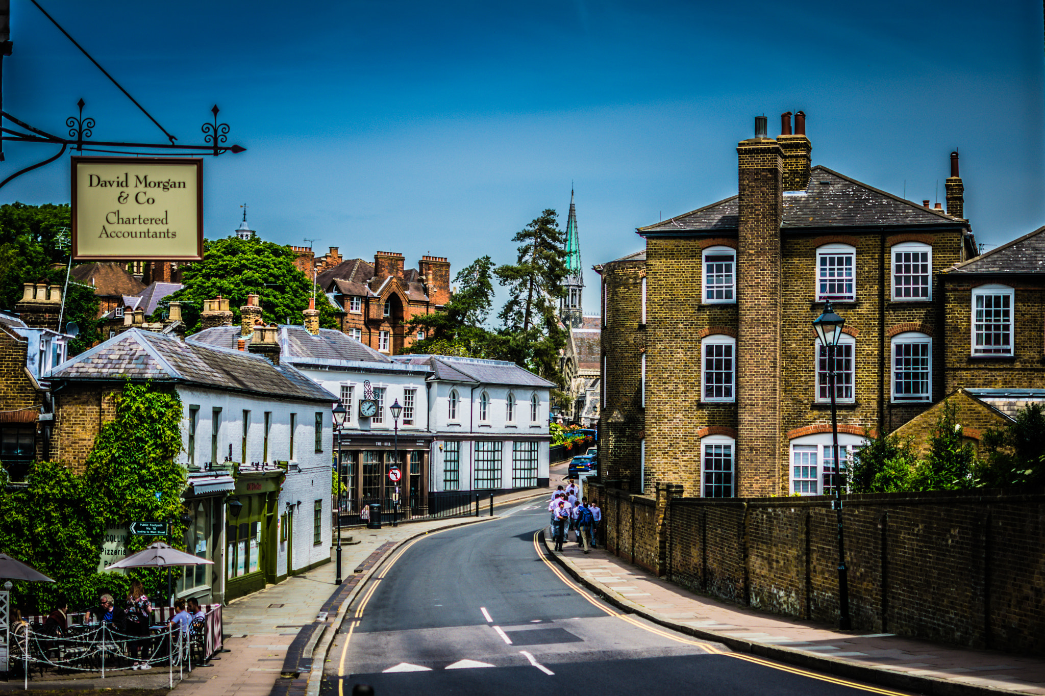 High Street on the Hill