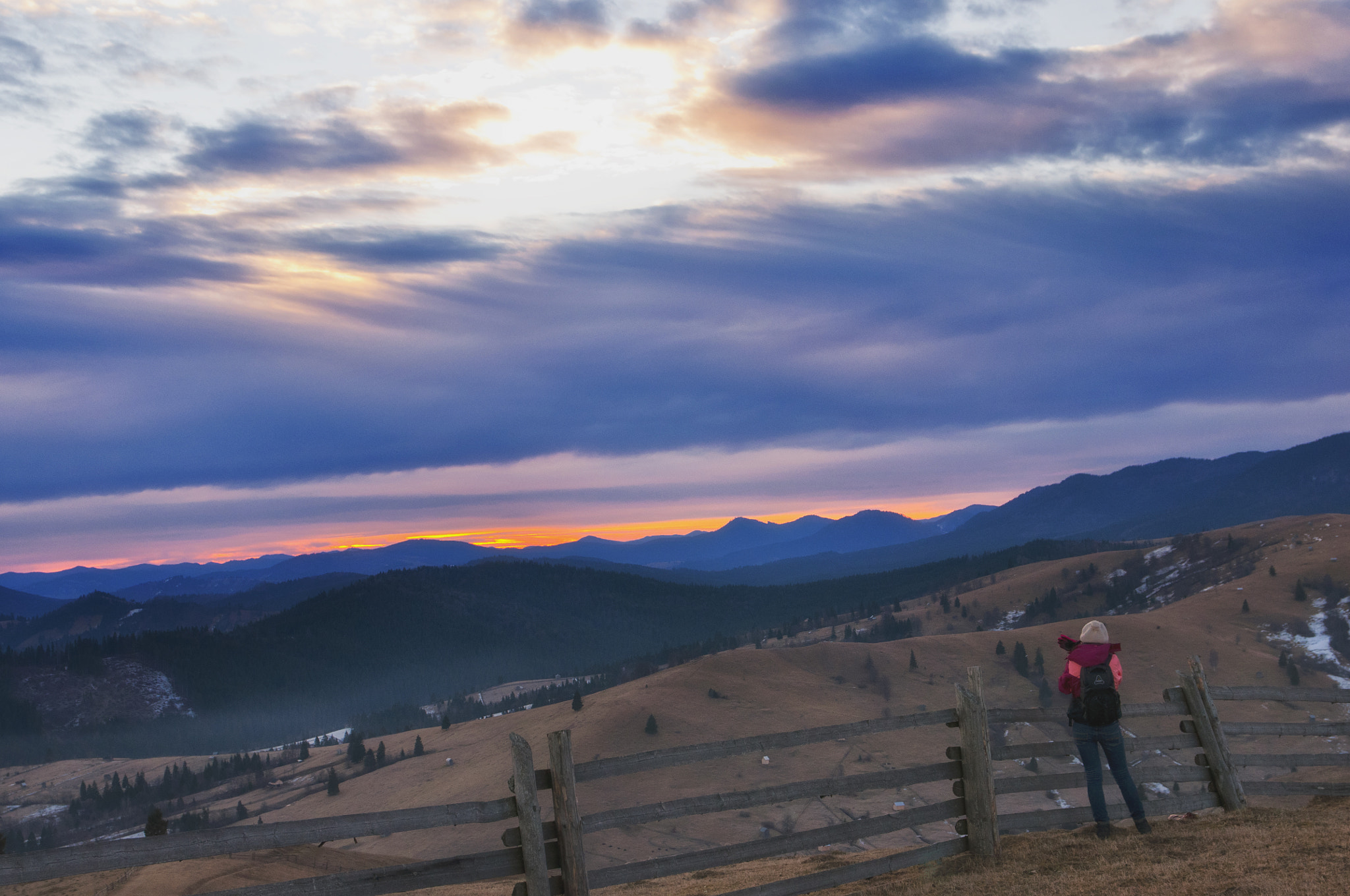Sigma 17-70mm F2.8-4 DC Macro OS HSM | C sample photo. Sunrise in bucovina photography
