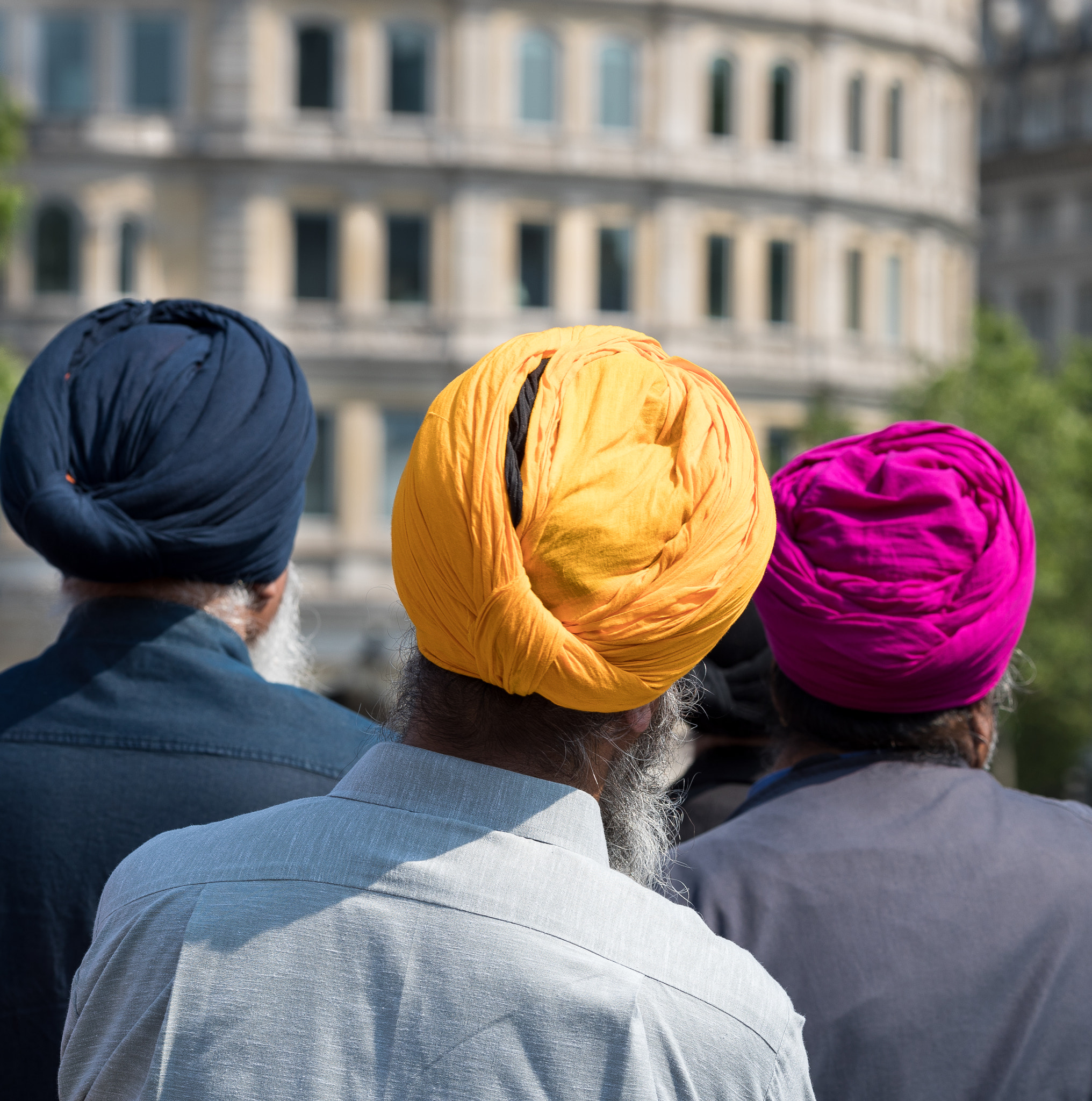 Canon EF 135mm F2L USM sample photo. Colorful turbans photography