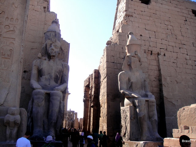 Sony DSC-T90 sample photo. Karnak temple in louxor photography