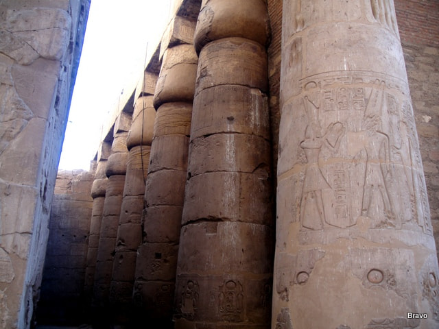 Sony DSC-T90 sample photo. Karnak temple in louxor photography