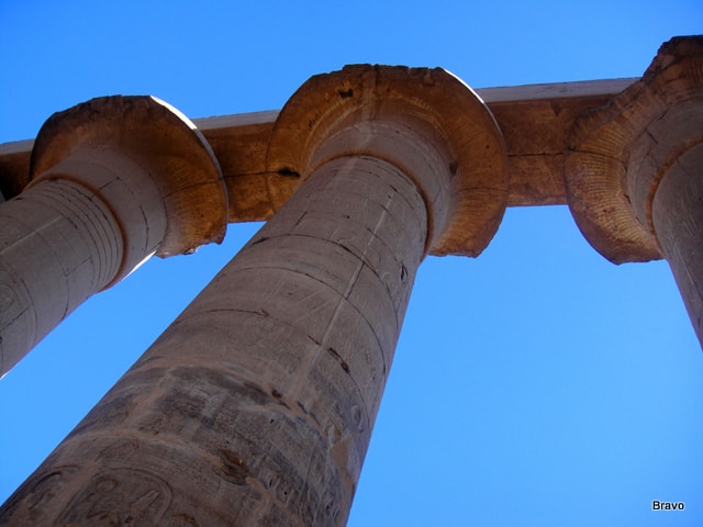 Sony DSC-T90 sample photo. Karnak temple in louxor photography