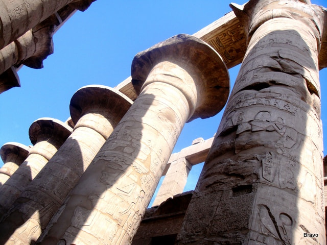 Sony DSC-T90 sample photo. Karnak temple in louxor photography