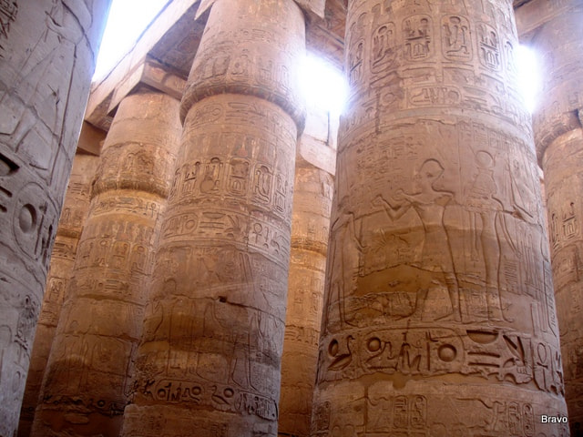 Sony DSC-T90 sample photo. Karnak temple in louxor photography