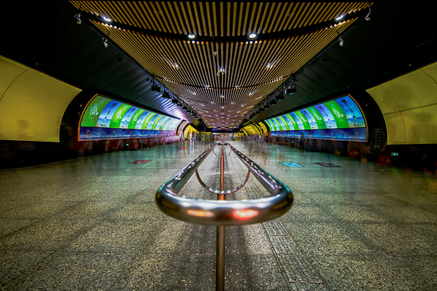 Canon TS-E 17mm F4L Tilt-Shift sample photo. Passageway photography