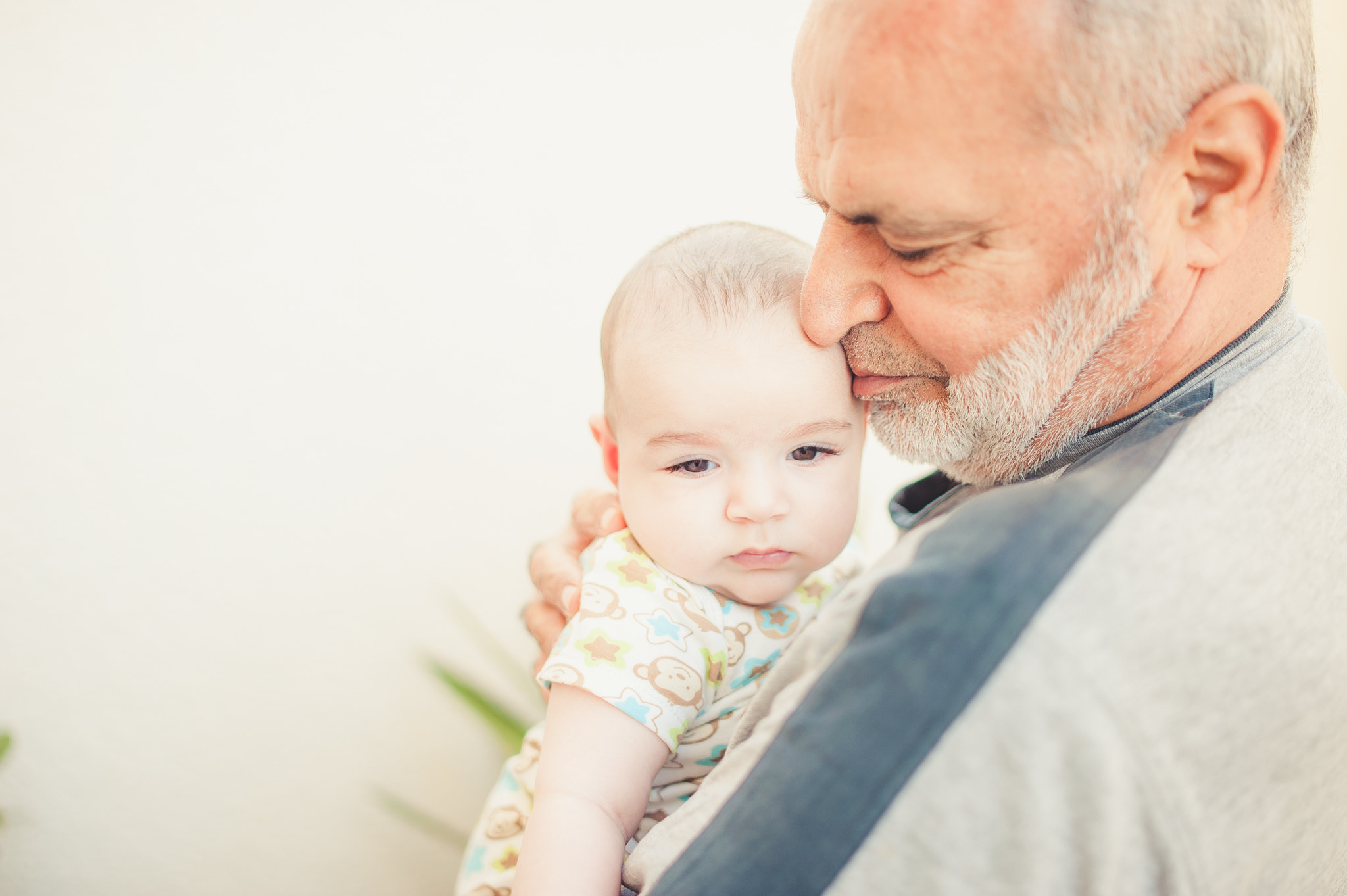 Nikon D700 + Samyang 35mm F1.4 AS UMC sample photo. Grandpa photography