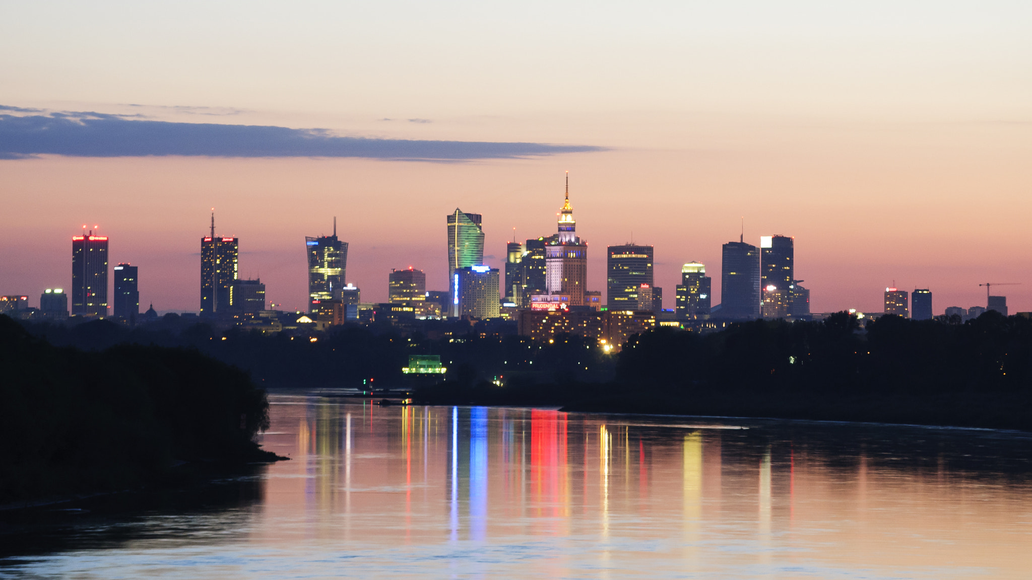 Nikon D300S sample photo. Warsaw tower panorama photography