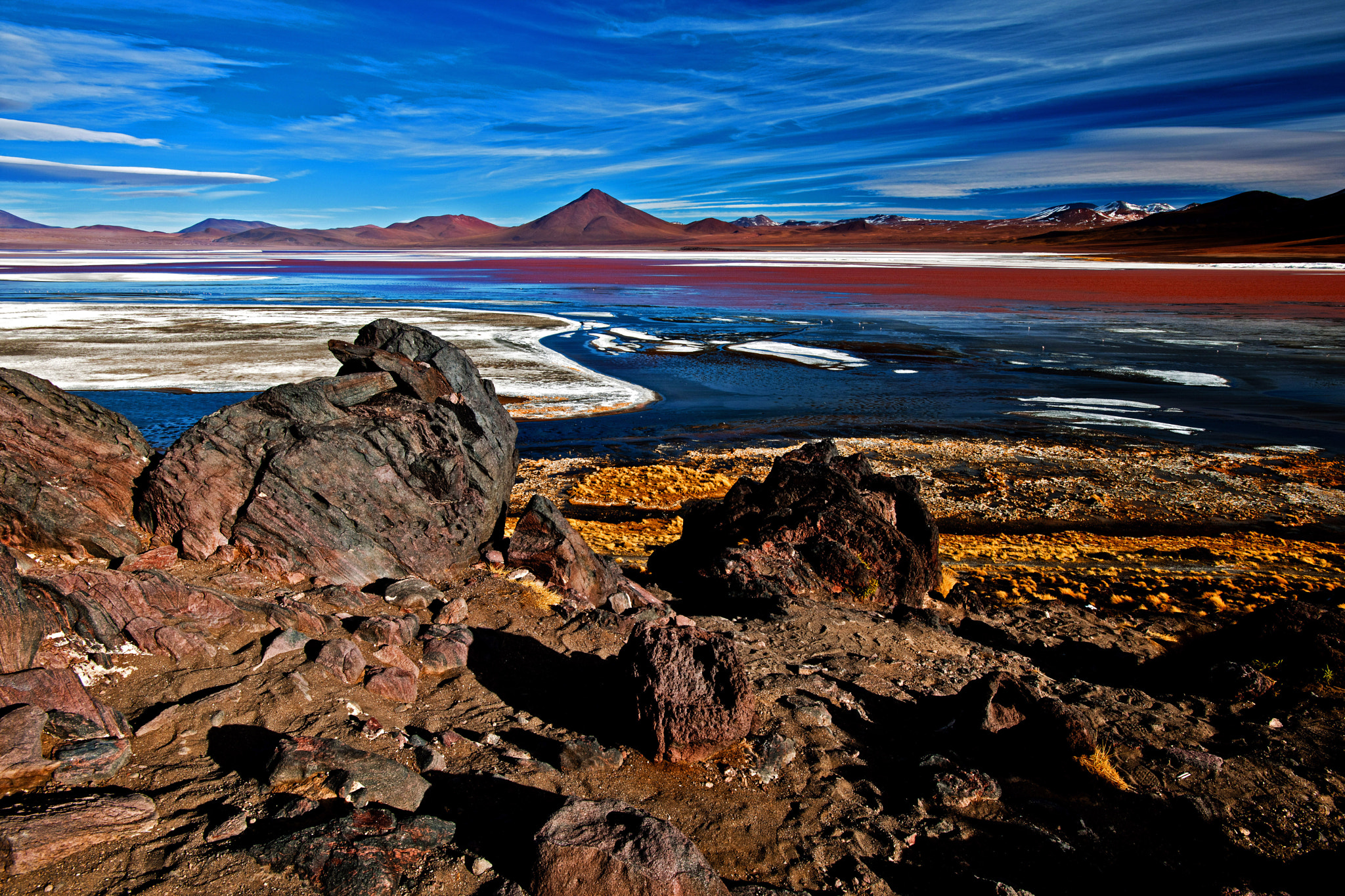 Nikon D3X + Nikon AF-S Nikkor 17-35mm F2.8D ED-IF sample photo. [ laguna colorada ] photography