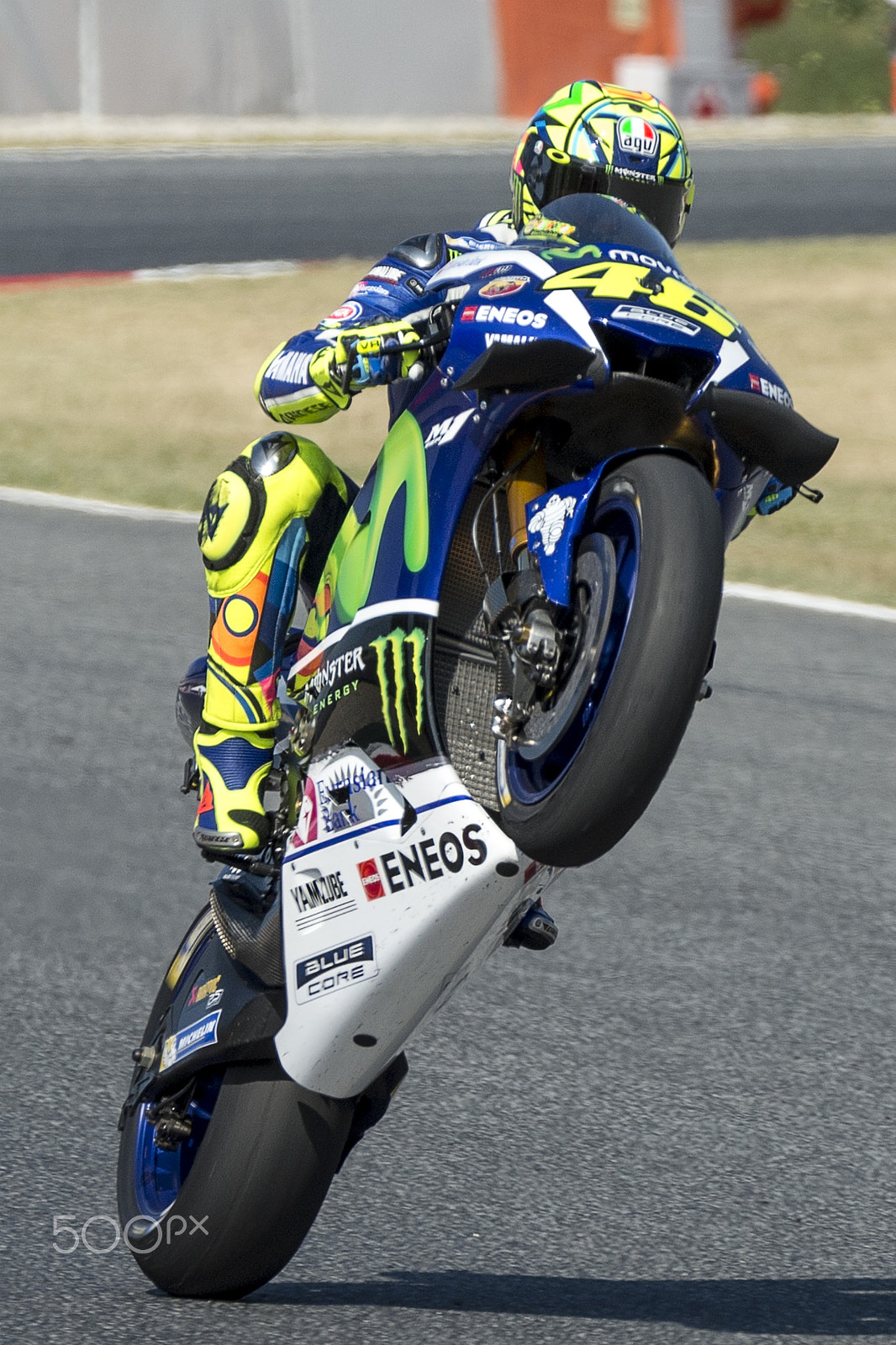 Nikon D4 sample photo. Driver valentino rossi. yamaha team. monster energy grand prix of catalonia motogp at circuit of... photography