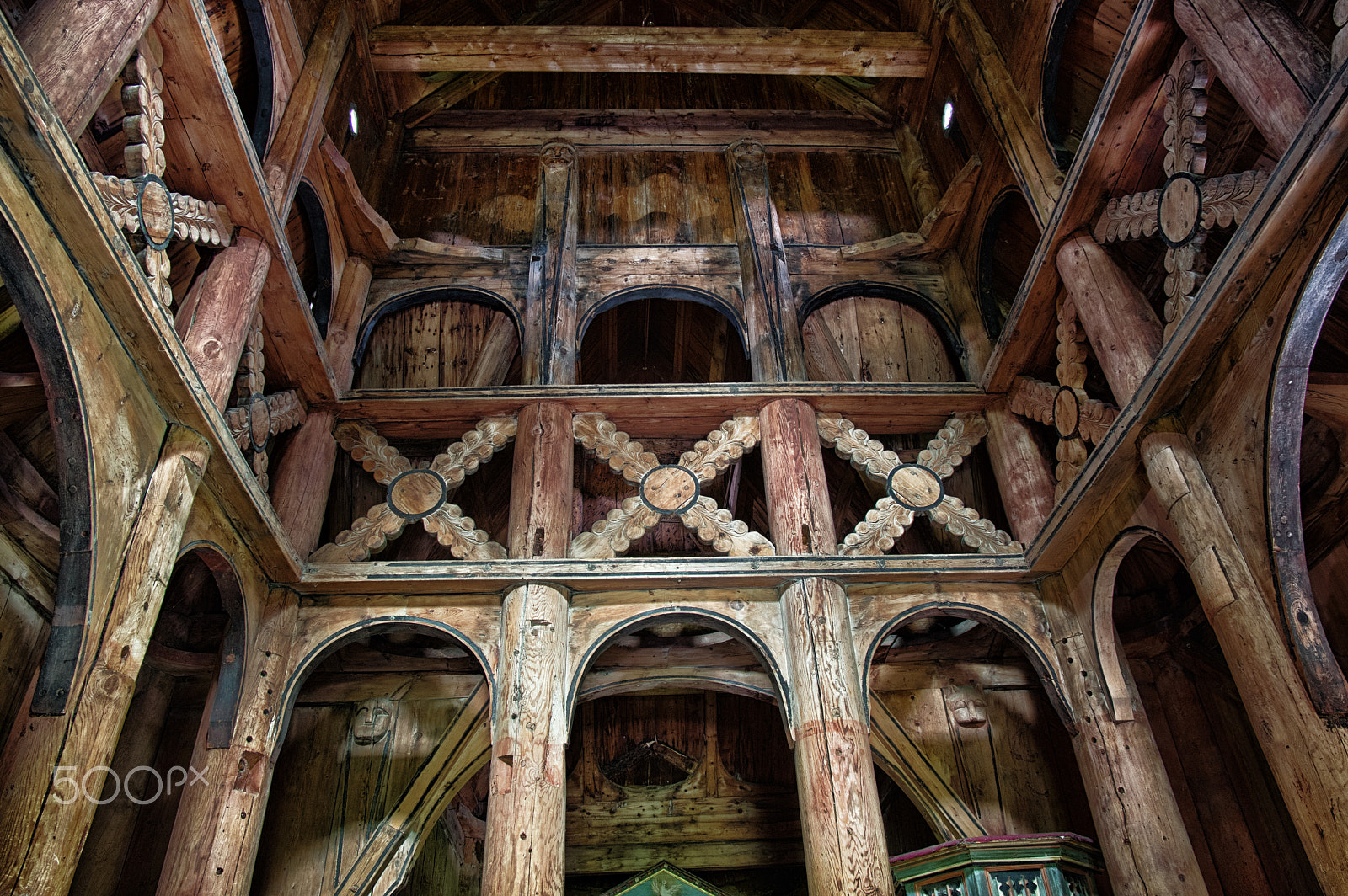 Pentax smc DA* 16-50mm F2.8 ED AL (IF) SDM sample photo. Medieval stave church photography