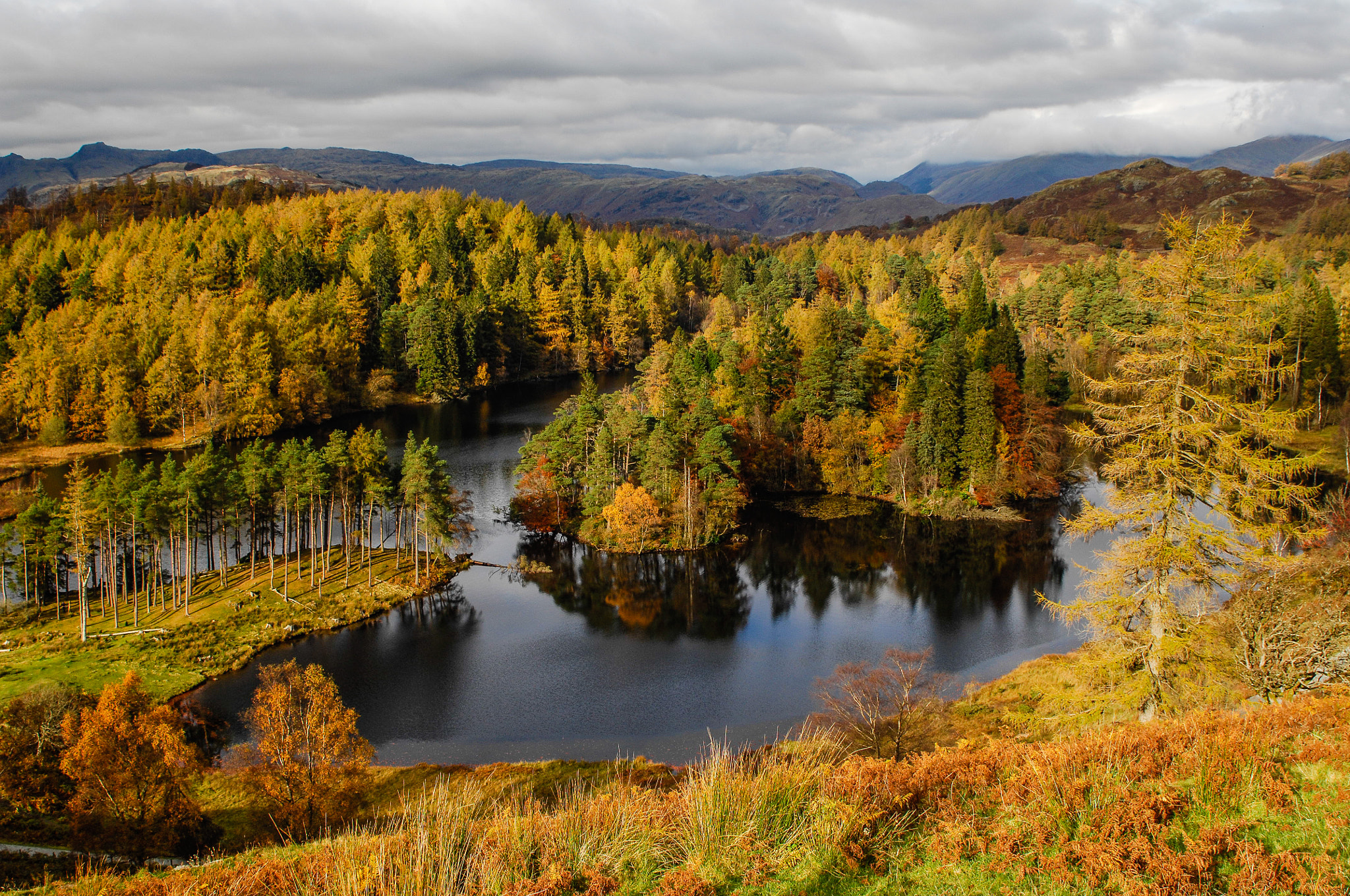 Nikon D2Xs + Sigma 24-70mm F2.8 EX DG Macro sample photo. Autumn in the lakes photography