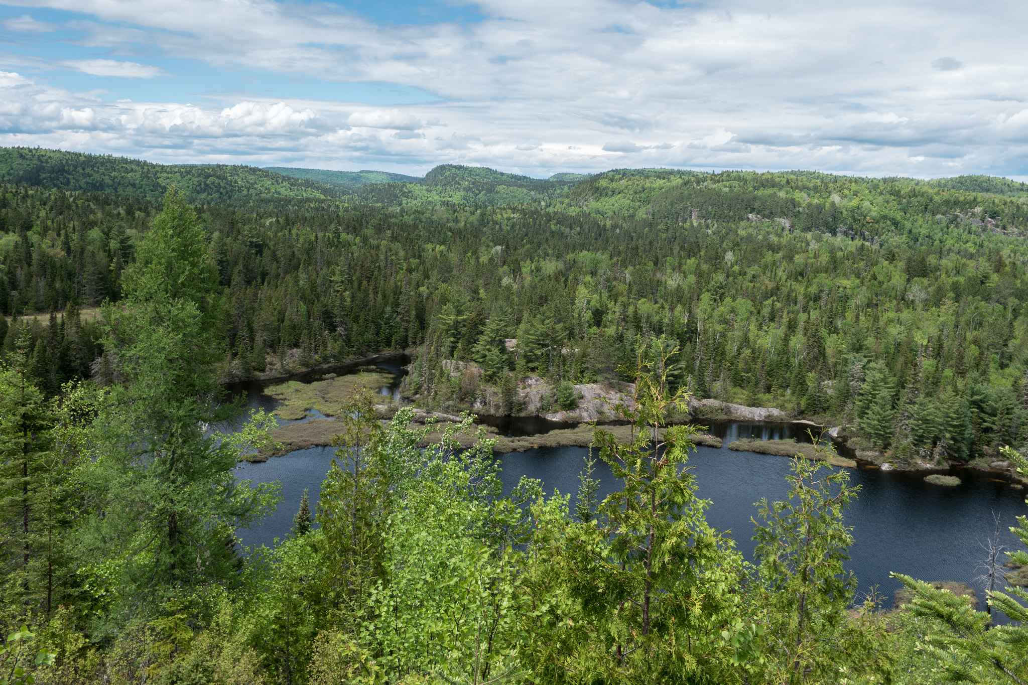 Samsung NX500 + Samsung NX 16mm F2.4 Pancake sample photo. Canada - mauricie national park - lake & forest #8 photography