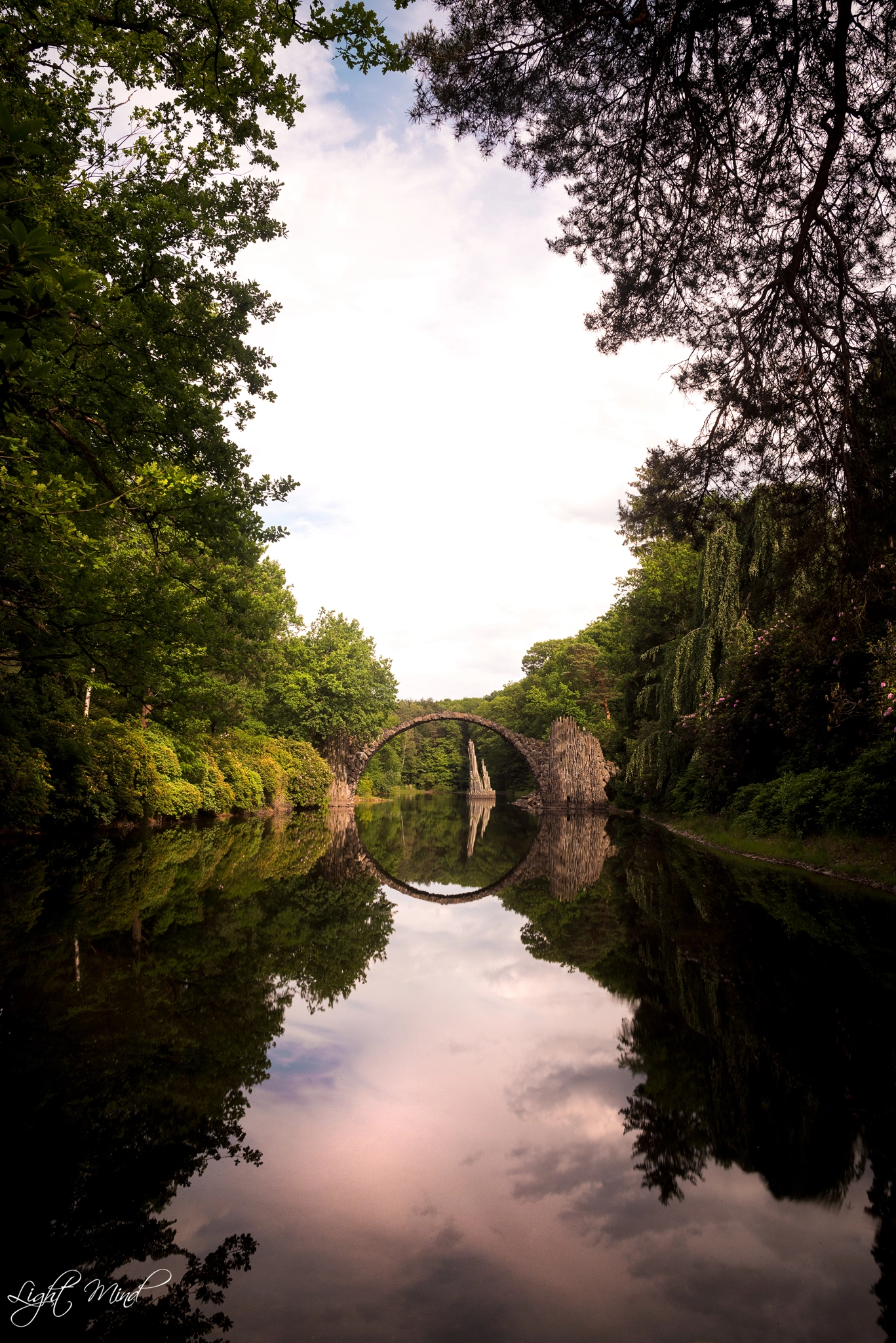 Nikon D800 + Samyang 12mm F2.8 ED AS NCS Fisheye sample photo. Rakotzbrücke photography