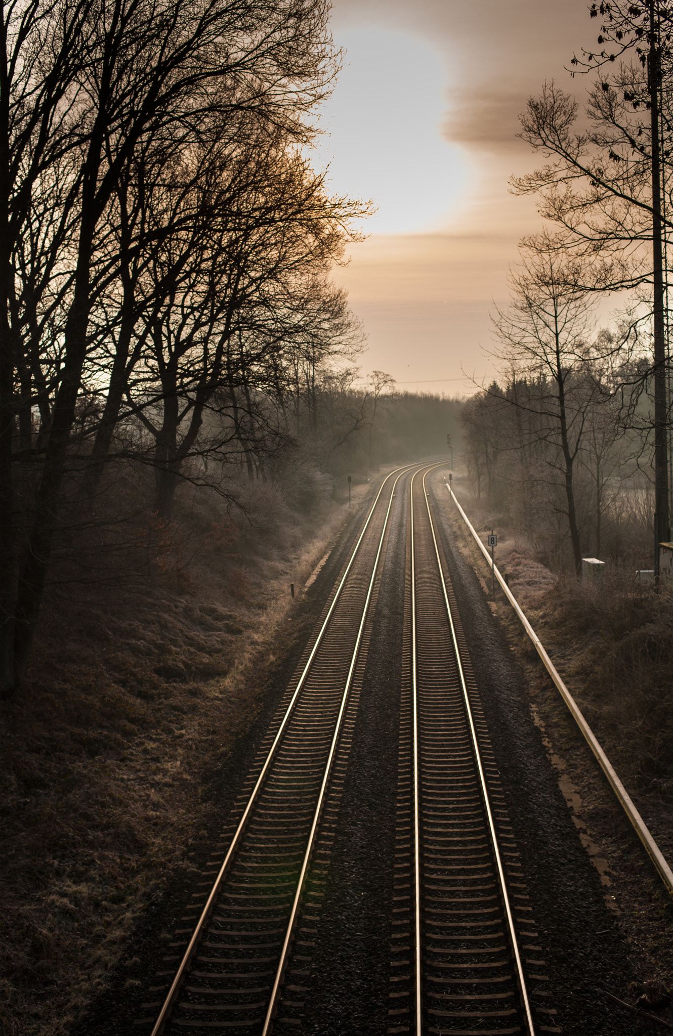 Canon EF 50mm F1.4 USM sample photo. Eisenbahnlinien photography