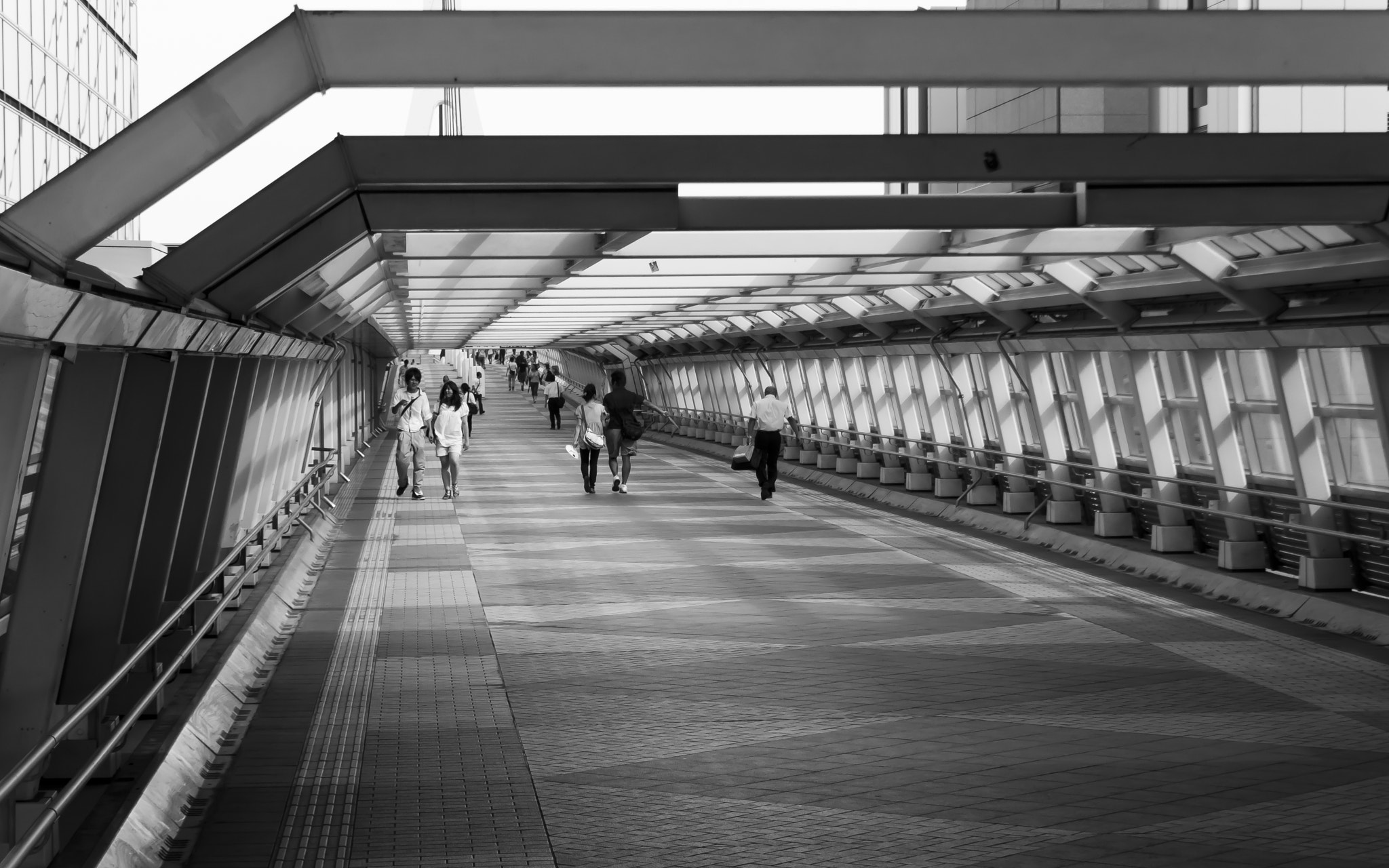 Canon EOS 550D (EOS Rebel T2i / EOS Kiss X4) sample photo. Odaiba walkway photography