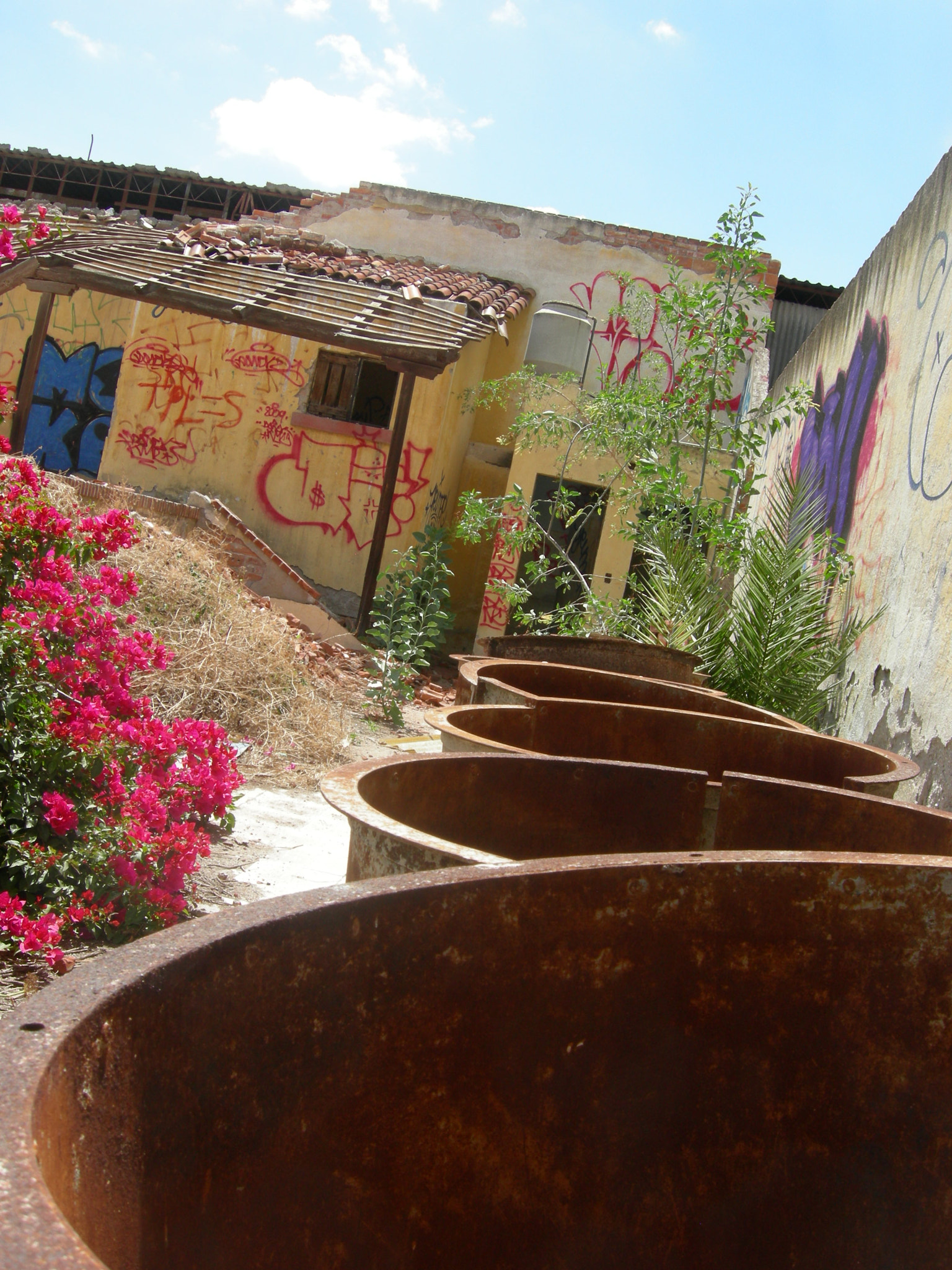 Nikon COOLPIX P1 sample photo. Street paint slp photography