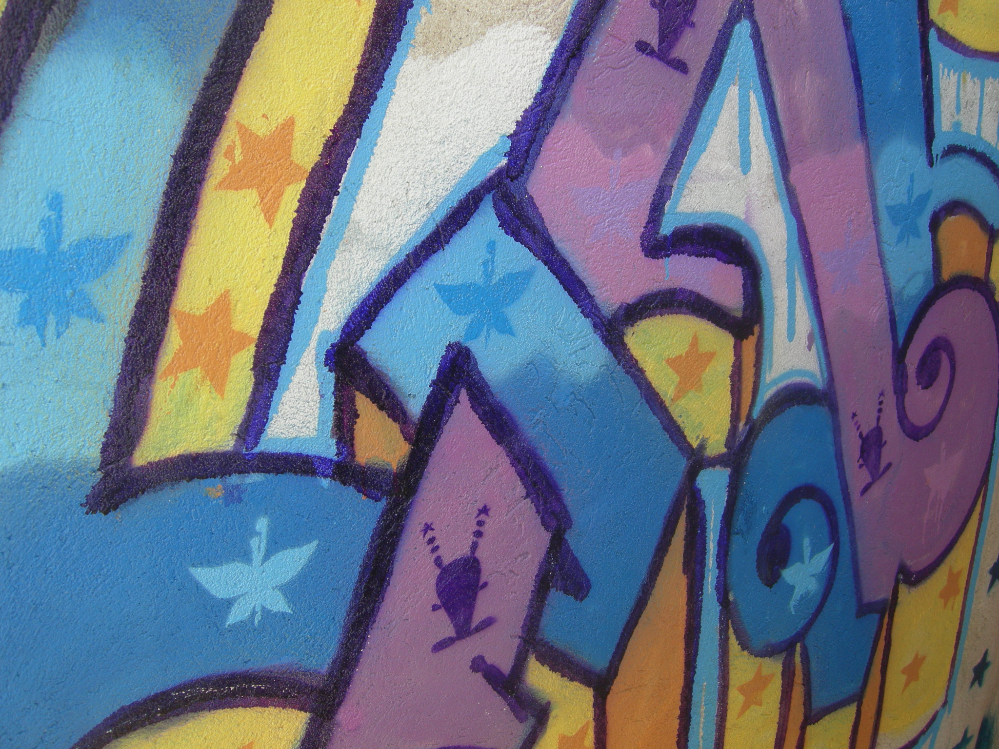 Nikon COOLPIX P1 sample photo. Street paint slp photography