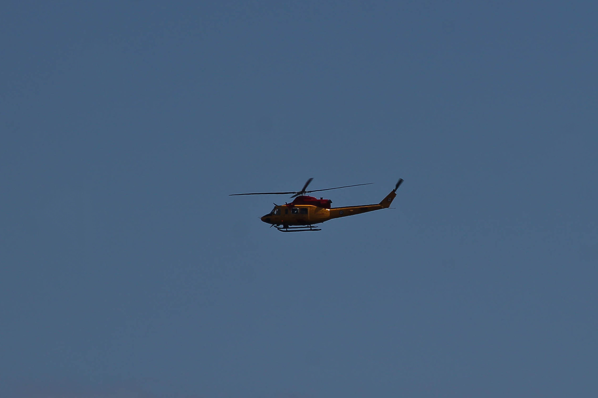 Canon EF 70-300mm F4-5.6 IS USM sample photo. Helicopter photography