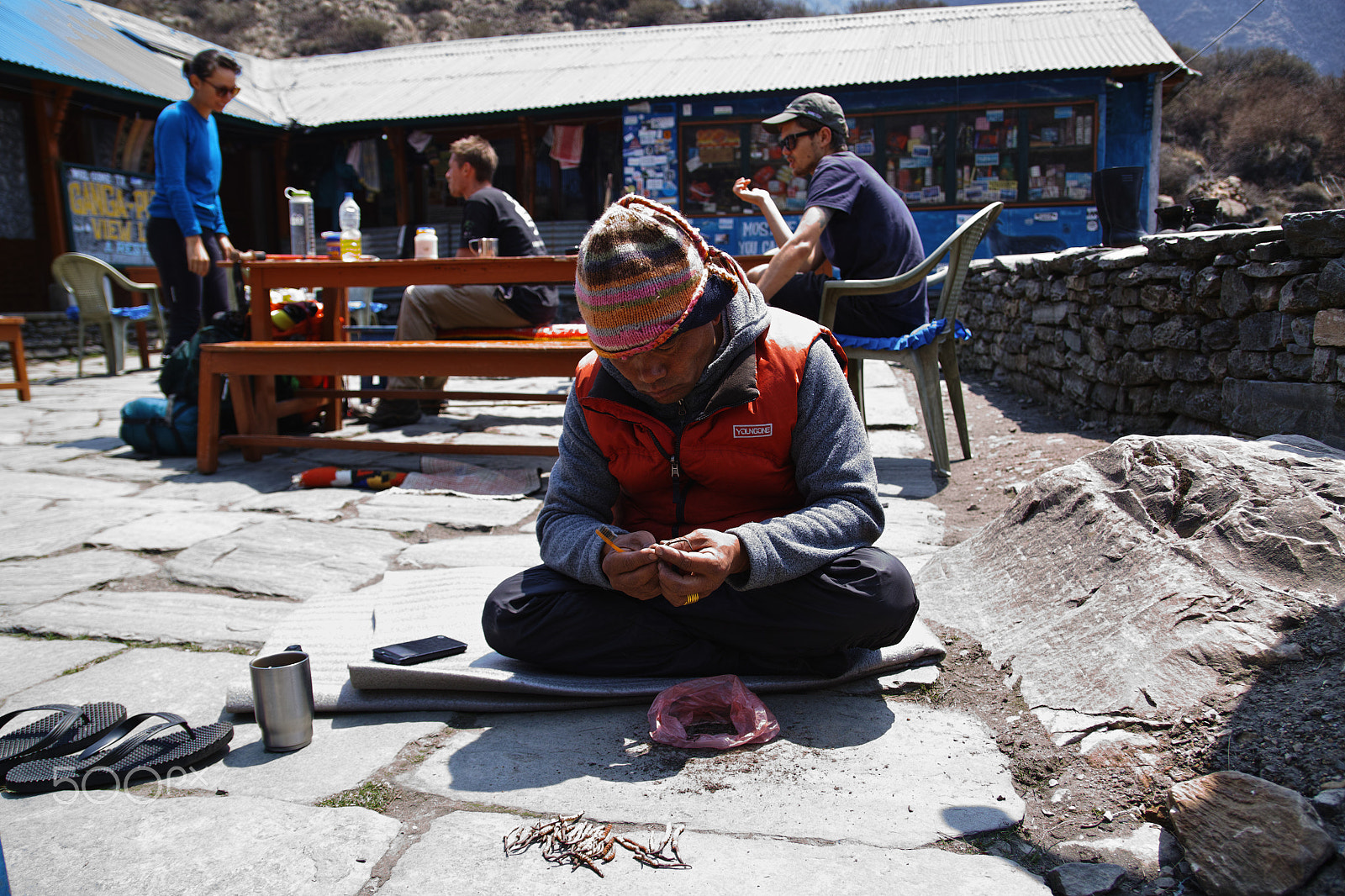 Sigma SD1 Merrill sample photo. Nepal stamina worm photography