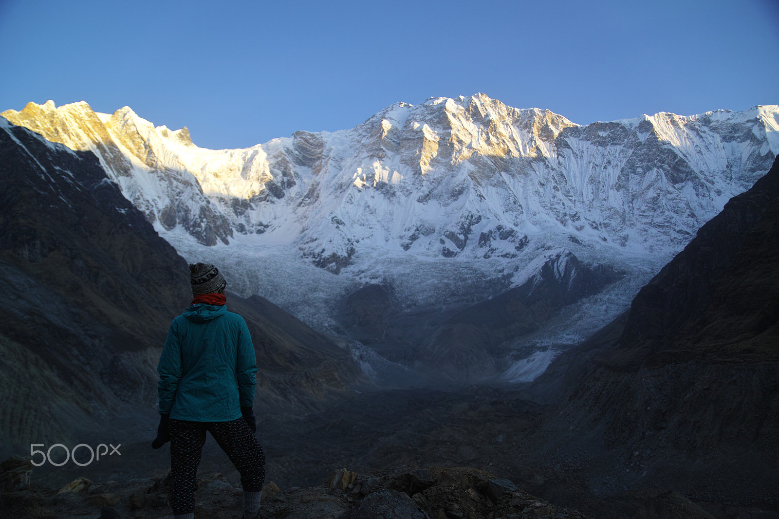Sigma SD1 Merrill sample photo. Tracy at annapurna sunrise photography