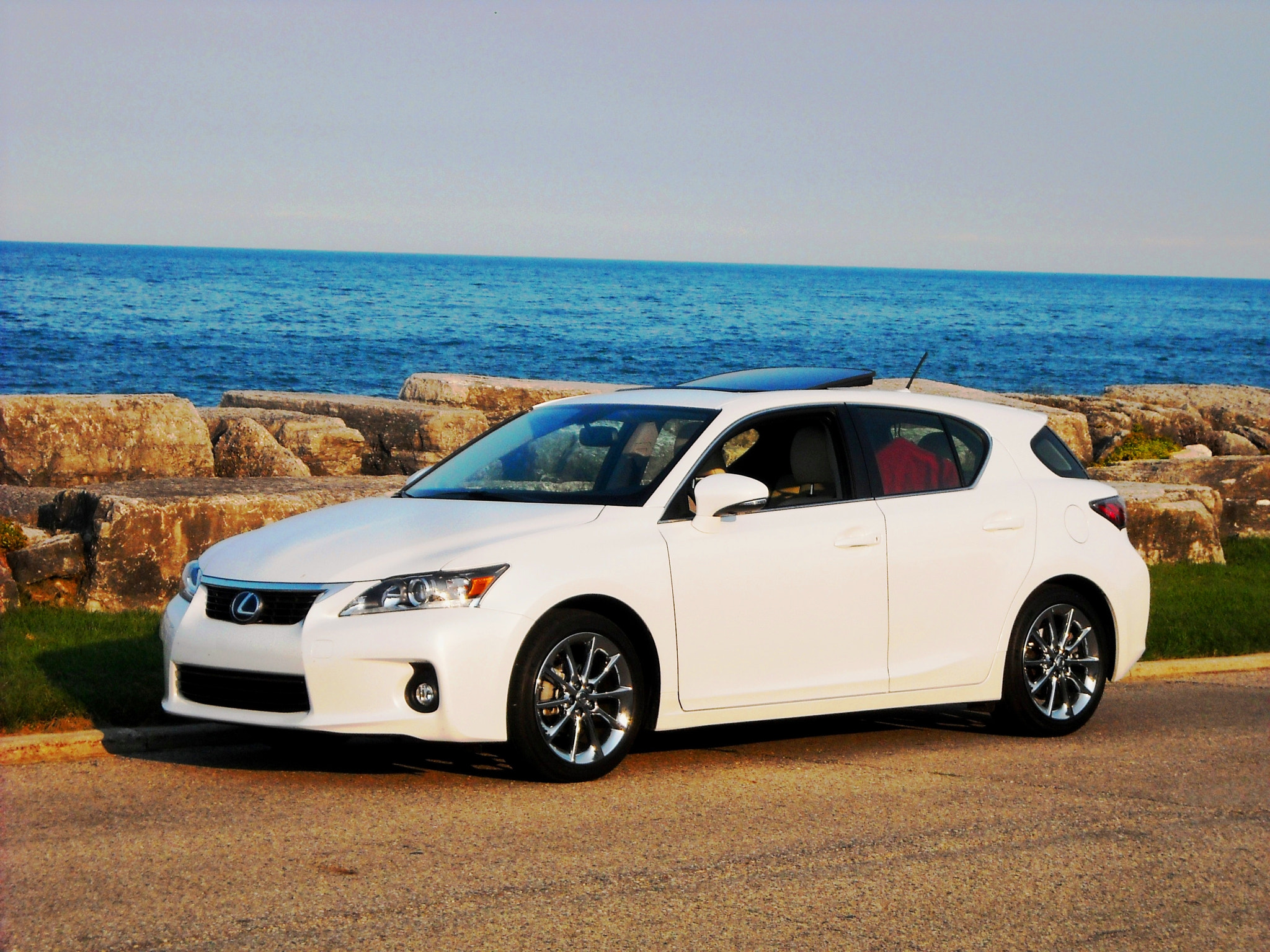 Nikon Coolpix L18 sample photo. My lexus by the lake  photography