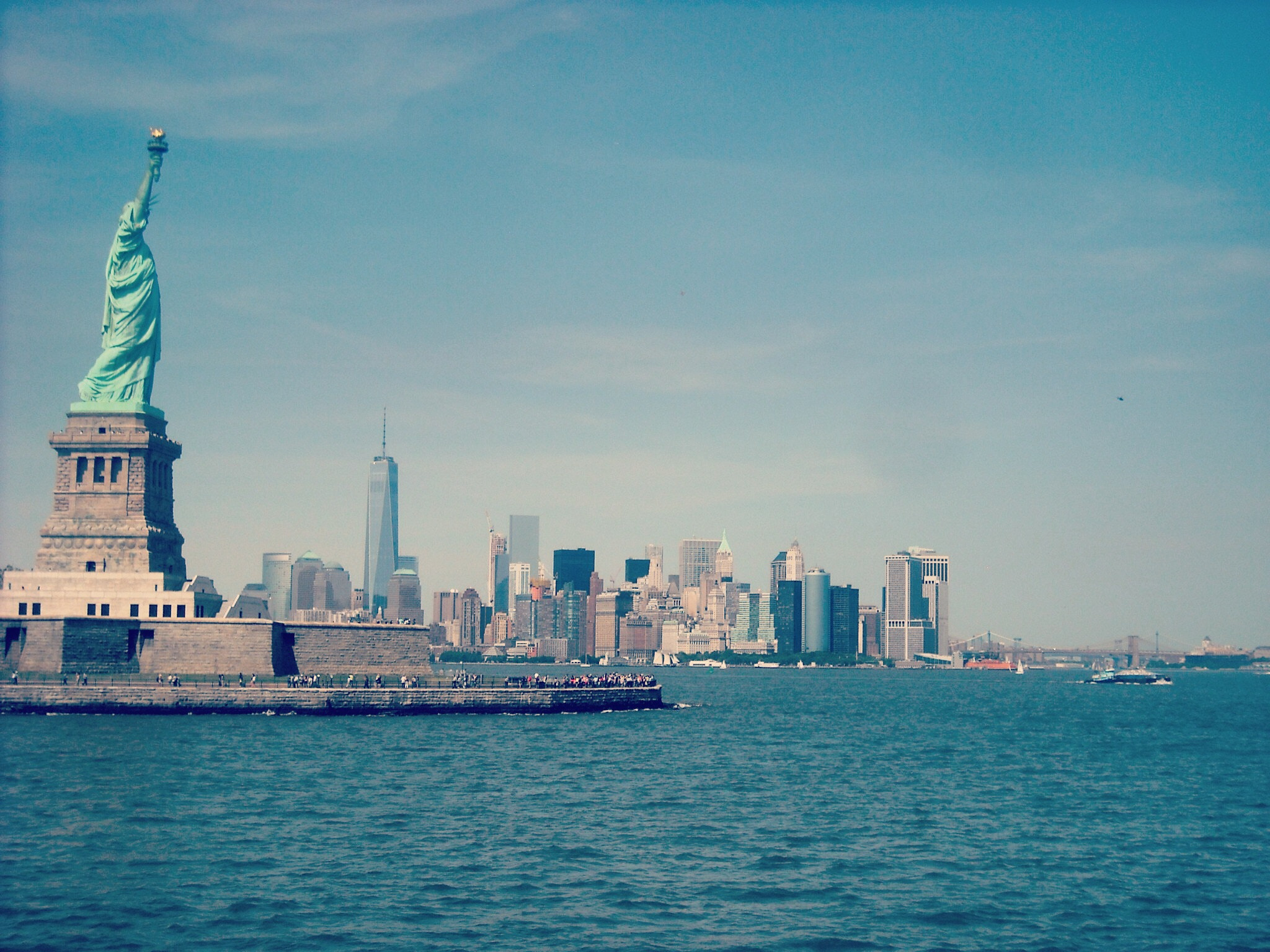 Nikon Coolpix L18 sample photo. At new york city, statue of liberty. photography