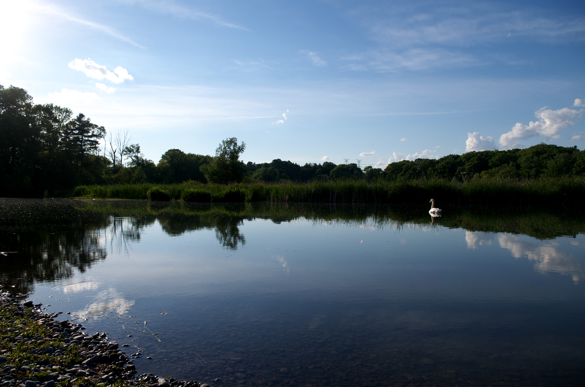 Pentax smc DA 18-55mm F3.5-5.6 AL WR sample photo. Distanced reflection photography