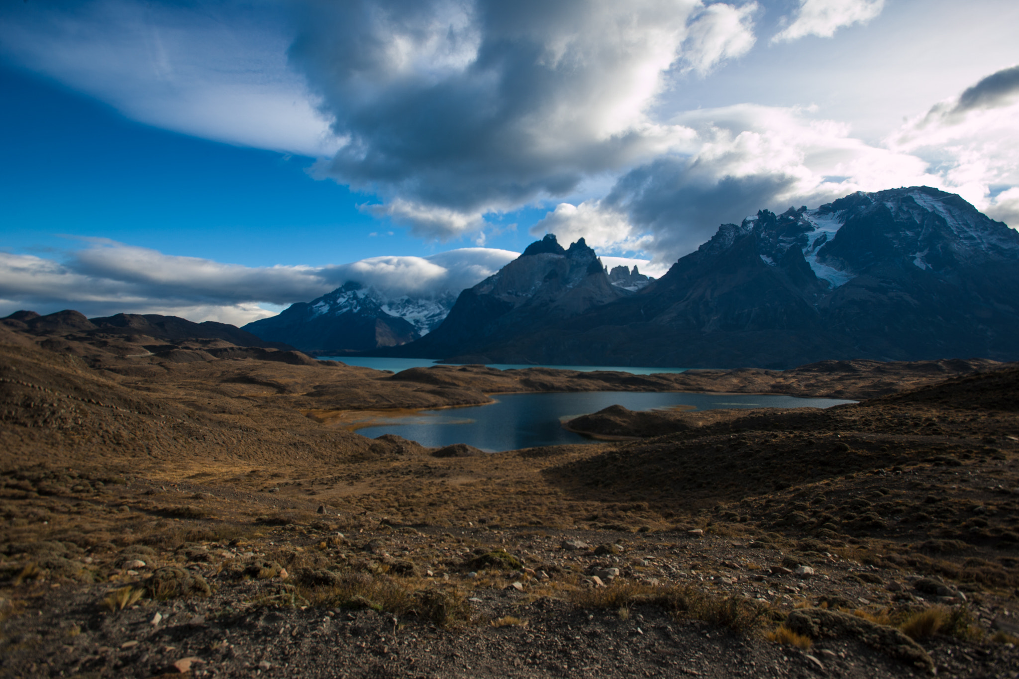 Canon EOS-1Ds Mark II + Canon EF 16-35mm F2.8L USM sample photo. Torres del paine national park photography