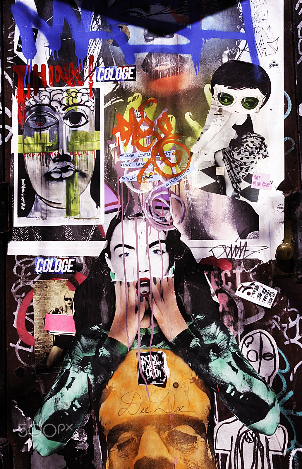 Canon EOS 1000D (EOS Digital Rebel XS / EOS Kiss F) sample photo. Laneway art photography