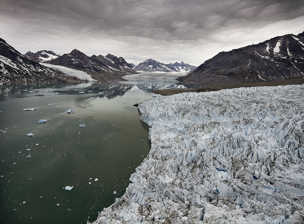 Phase One IQ260 sample photo. Gletcher glacier photography