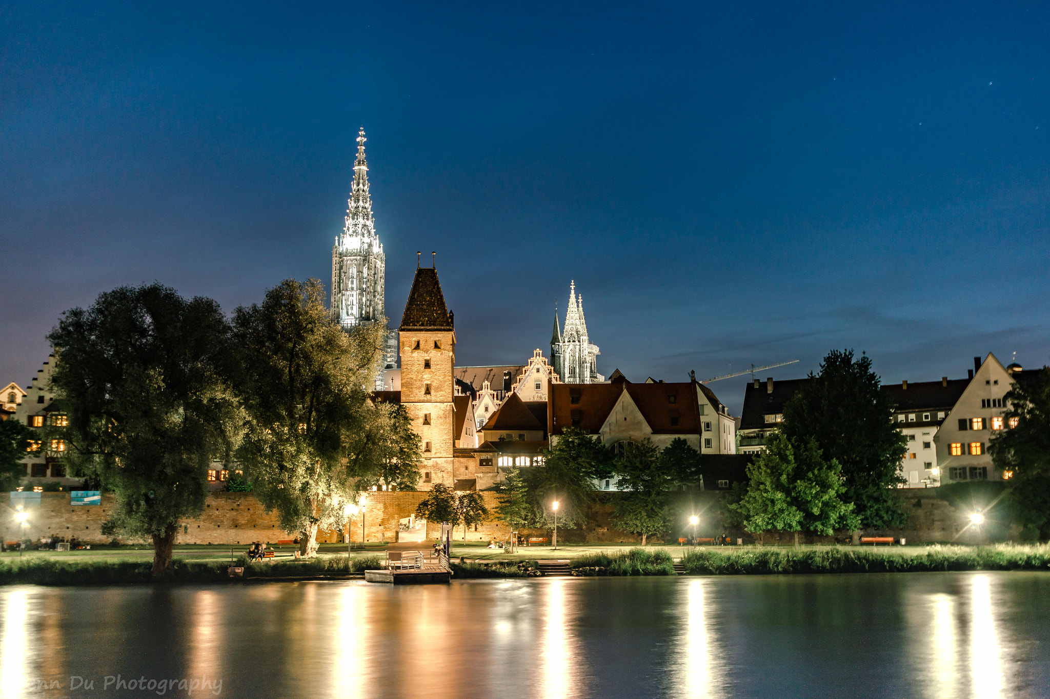 Sony SLT-A58 sample photo. Ulm bei nacht photography
