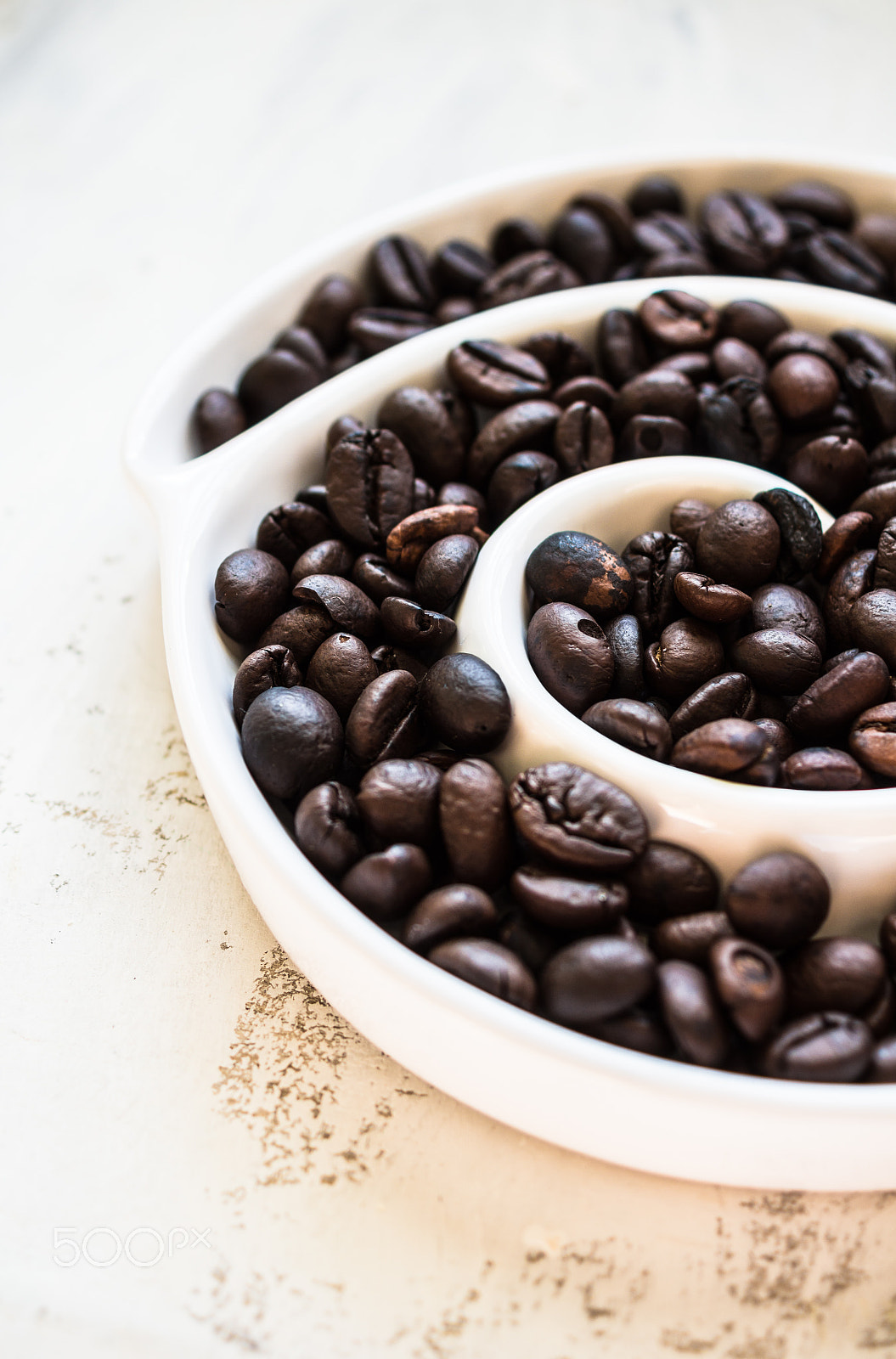 Sony SLT-A55 (SLT-A55V) sample photo. Coffee beans on rustic background photography